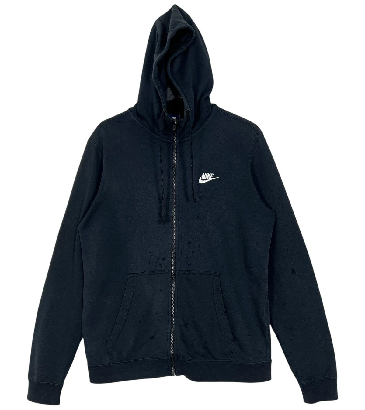 Nike Distressed Nike Hoodie Size US L / EU 52-54 / 3 - 1 Thumbnail