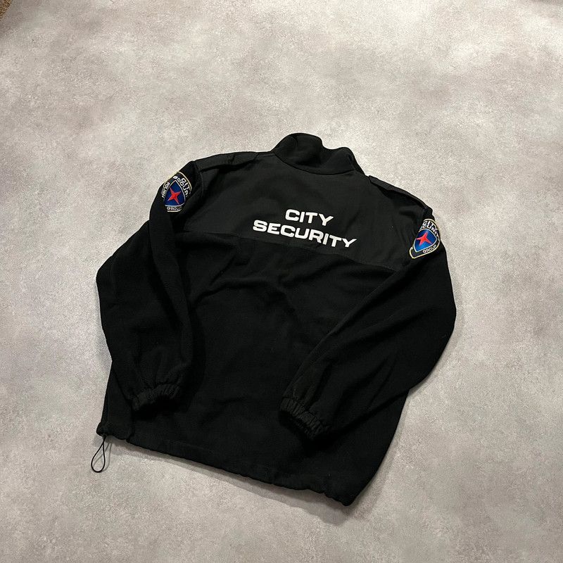 Japanese Brand Vintage Polish City Security Sherpa Fleece Retro Y2K Style Size US XXL / EU 58 / 5 - 6 Thumbnail