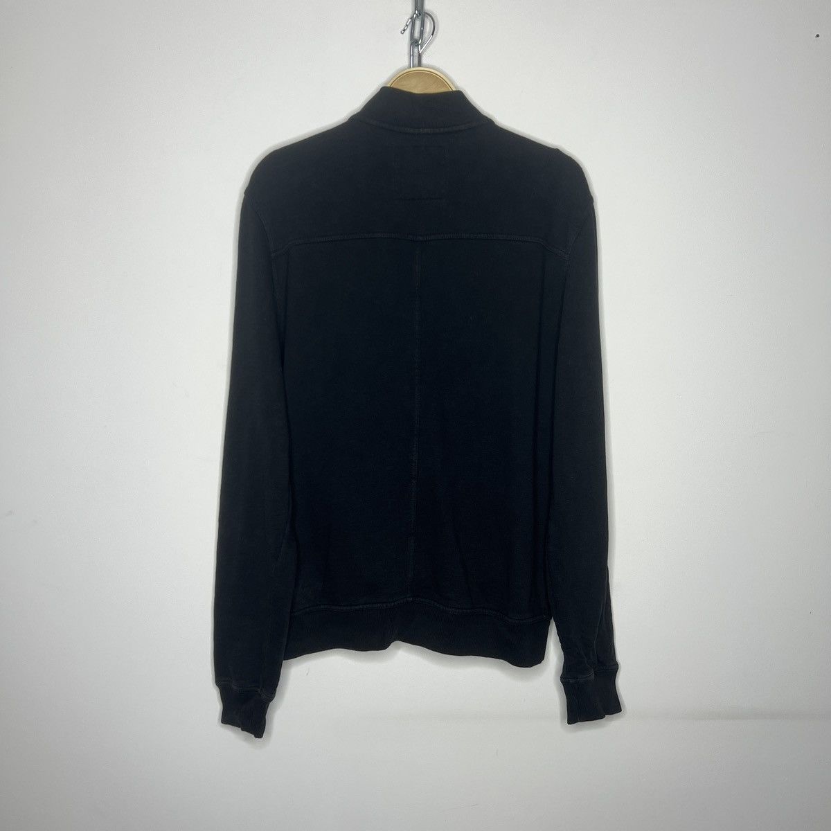 Allsaints × Designer AllSaints Raven Y2K Logo Black Zip Up Sweatshirt Size US L / EU 52-54 / 3 - 8 Thumbnail