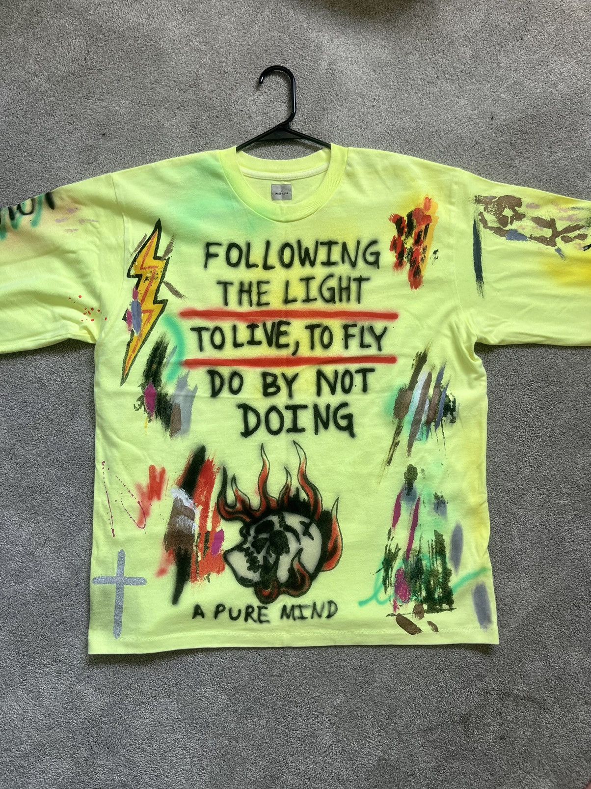 Kanye West × Wes Lang Kanye West X West Lang “Following the Lights 