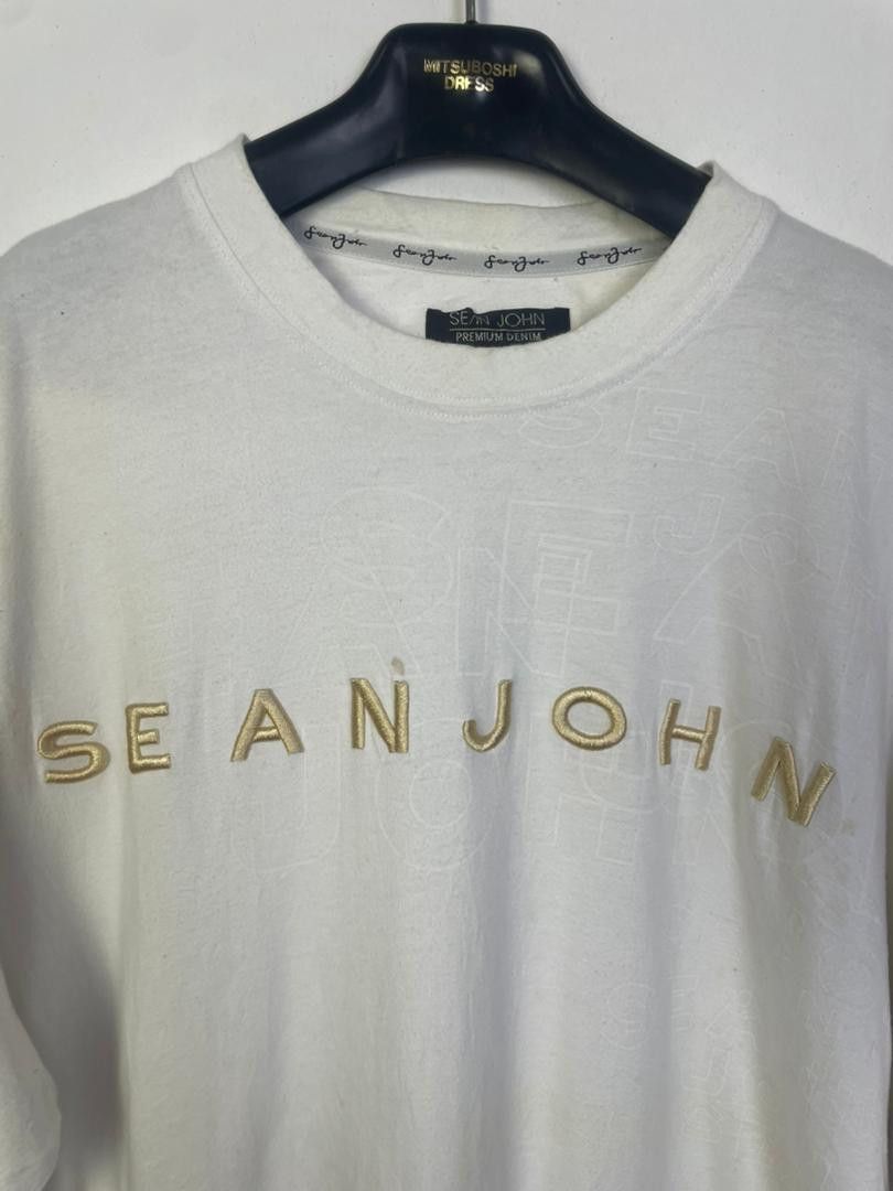 Sean John × Vintage Sean John Tshirt Size US XXL / EU 58 / 5 - 2 Thumbnail