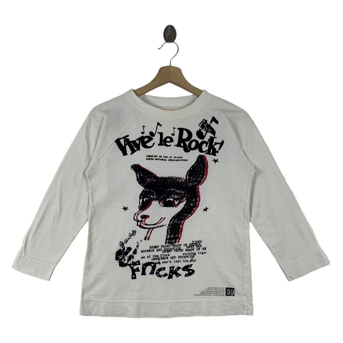 Japanese Brand × Seditionaries RNA INC VIVE LA ROCK Muslin Malcom McLaren Seditionaries tee Size US M / EU 48-50 / 2 - 1 Thumbnail