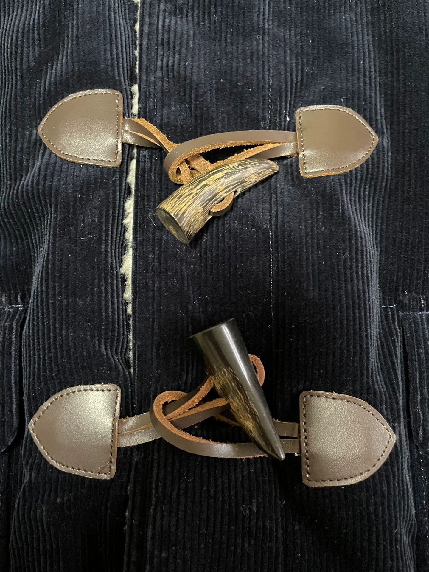 Sophnet. SOPHNET. Corduroy Duffle Coat Lamb Indigo L Size US L / EU 52-54 / 3 - 6 Thumbnail