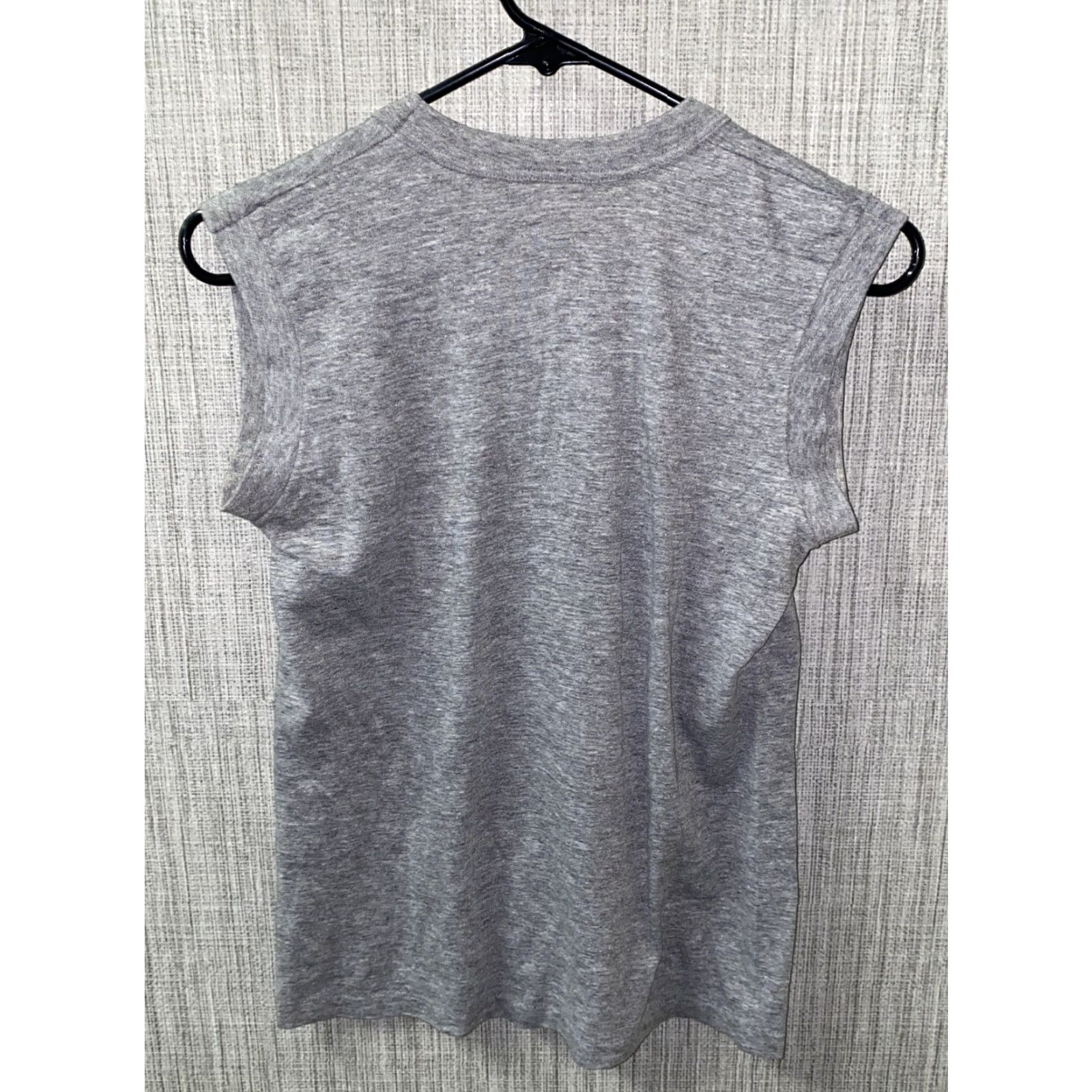 Vintage Sneakers Tank Top Womens MAUI Gray M(38-40) Regular Size M Tank Top Casual Shirt Womens Gray MAUI Tank Top Size M / US 6-8 / IT 42-44 - 4 Thumbnail