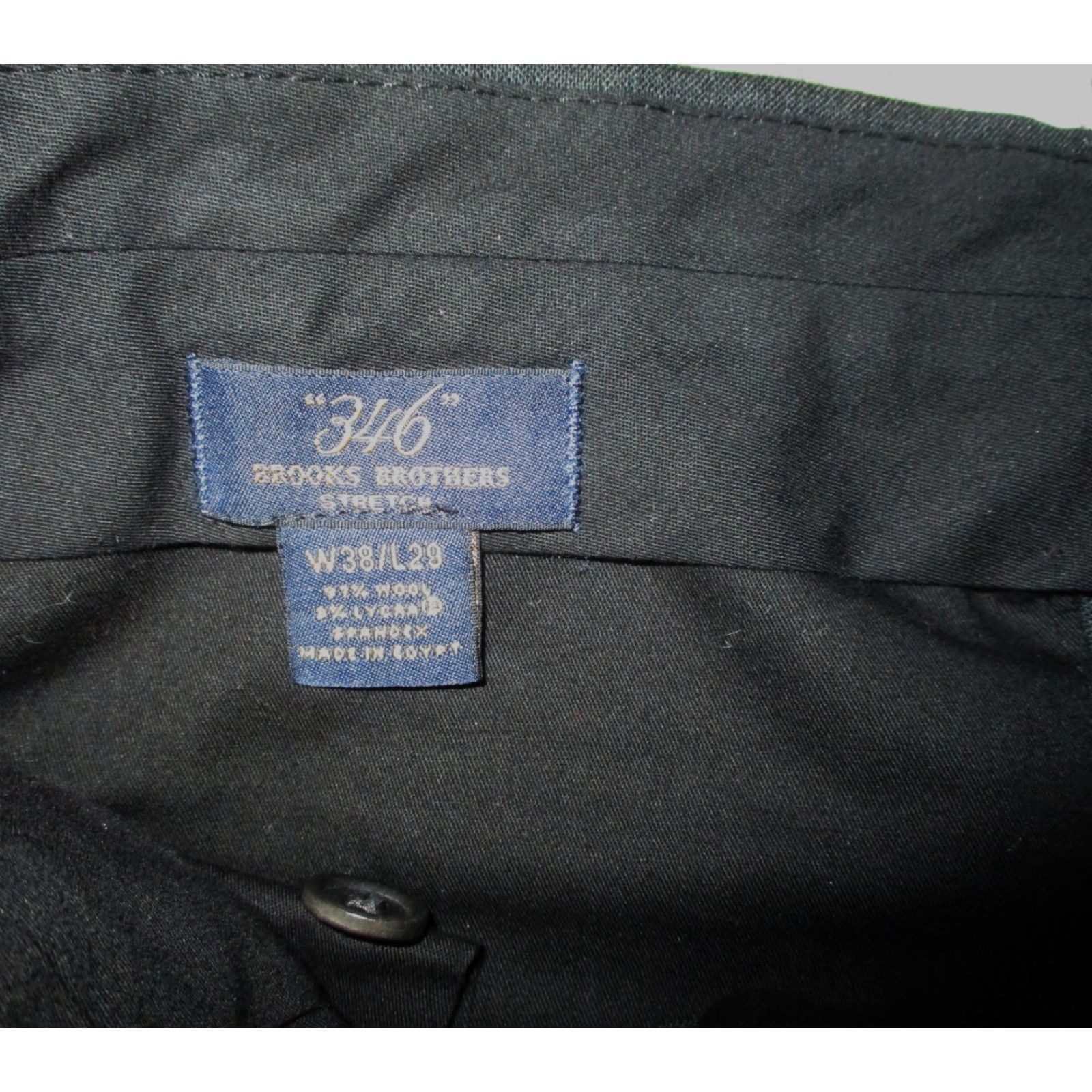 Brooks Brothers BROOKS BROTHERS Gray Flat Wool Dress Pants Men's Size 38X29 Size US 38 / EU 54 - 5 Thumbnail