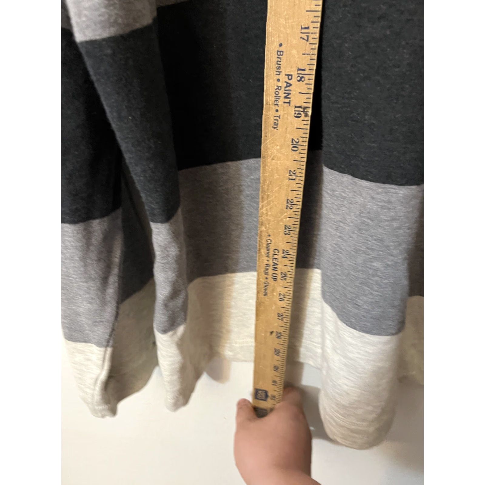 Nautica Nautica Sweater Adult XL Gray Fleece Pullover 1/4 Zip Long Sleeve Golf Mens Size US XL / EU 56 / 4 - 4 Thumbnail