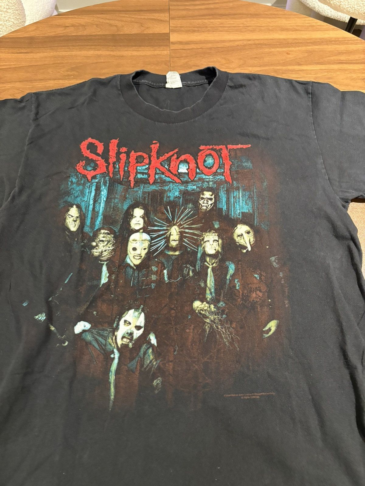 Band Tees 2008 slipknot double sided tee size large Size US L / EU 52-54 / 3 - 2 Thumbnail