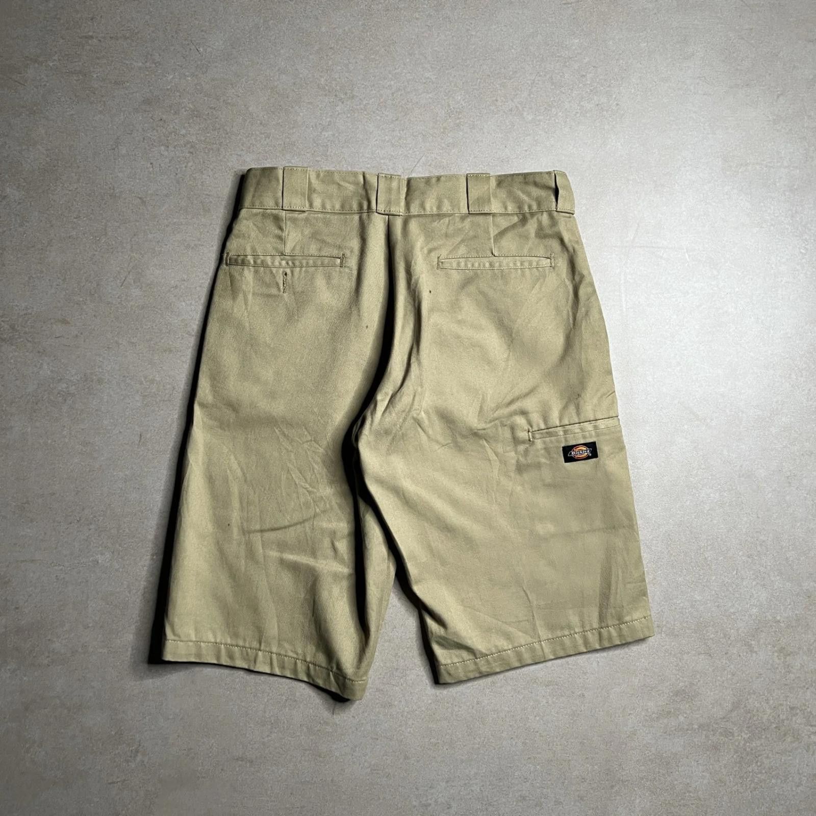 Dickies Vintage Dickies Beige Relaxed Fit Shorts - 32x13 Size US 32 / EU 48 - 2 Thumbnail