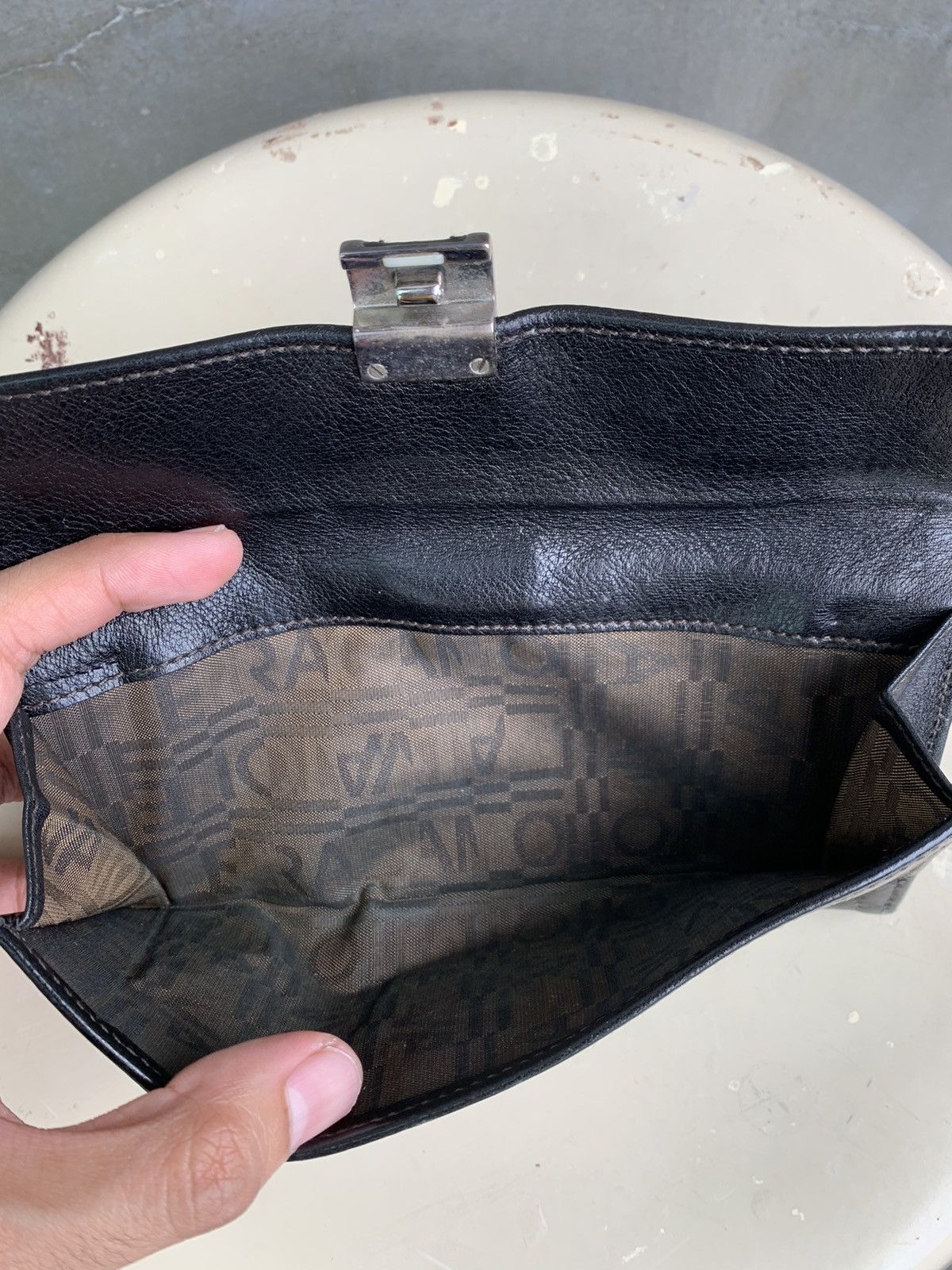 Salvatore Ferragamo Gancini Leather Wallet Size ONE SIZE - 7 Thumbnail