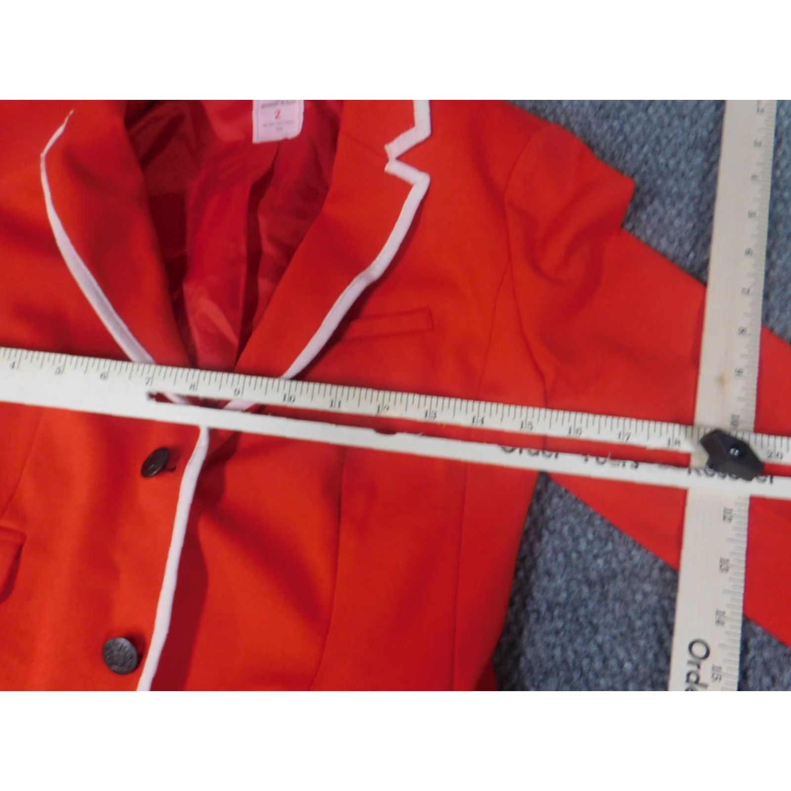 Gap Gap Women Blazer Jacket Orange 2 Button Preppy Casual Business Regular Size 2 Womens Blazer Fall Winter Vintage No Size XS / US 0-2 / IT 36-38 - 6 Thumbnail