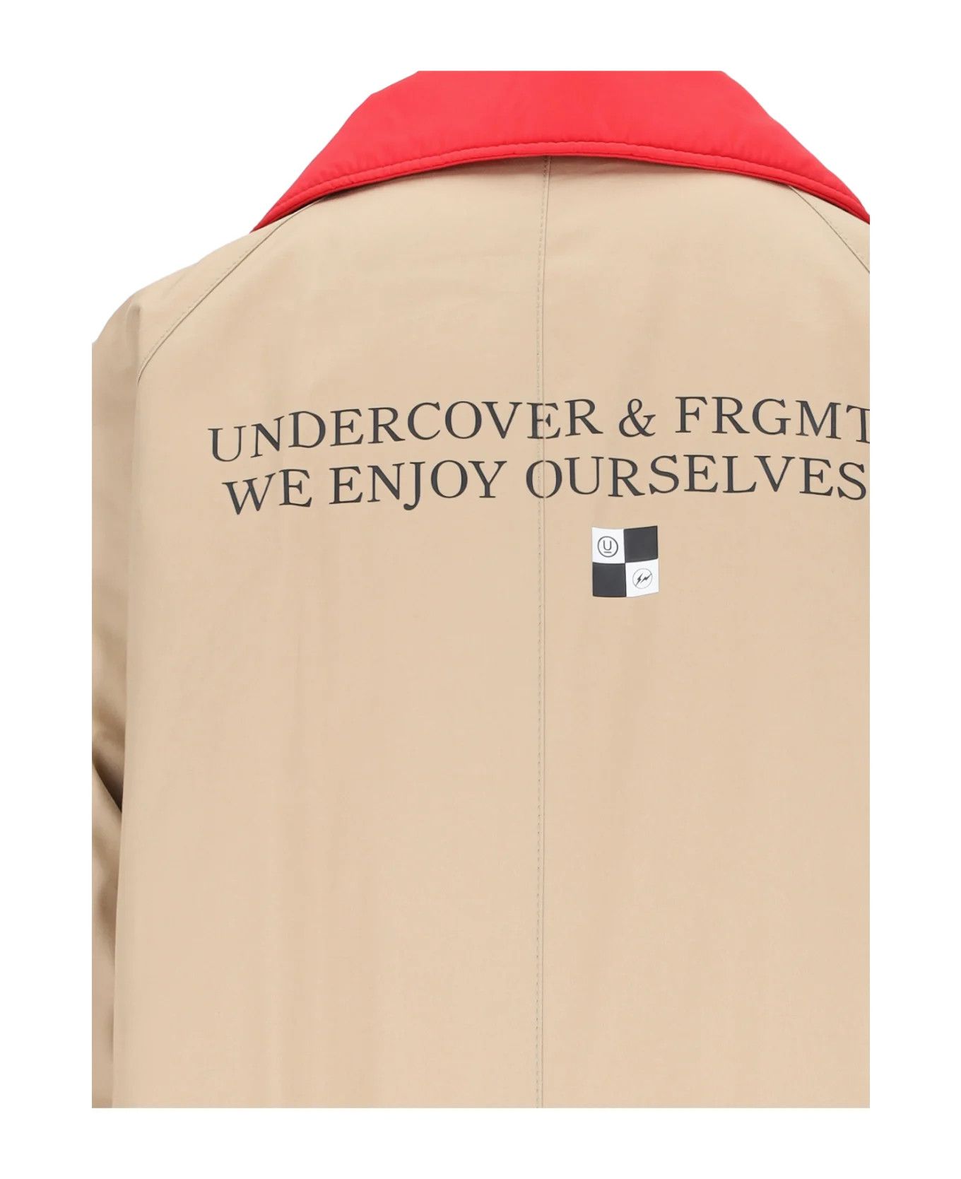 Undercover o1mle0824 Long Coat in Beige Size US L / EU 52-54 / 3 - 3 Thumbnail