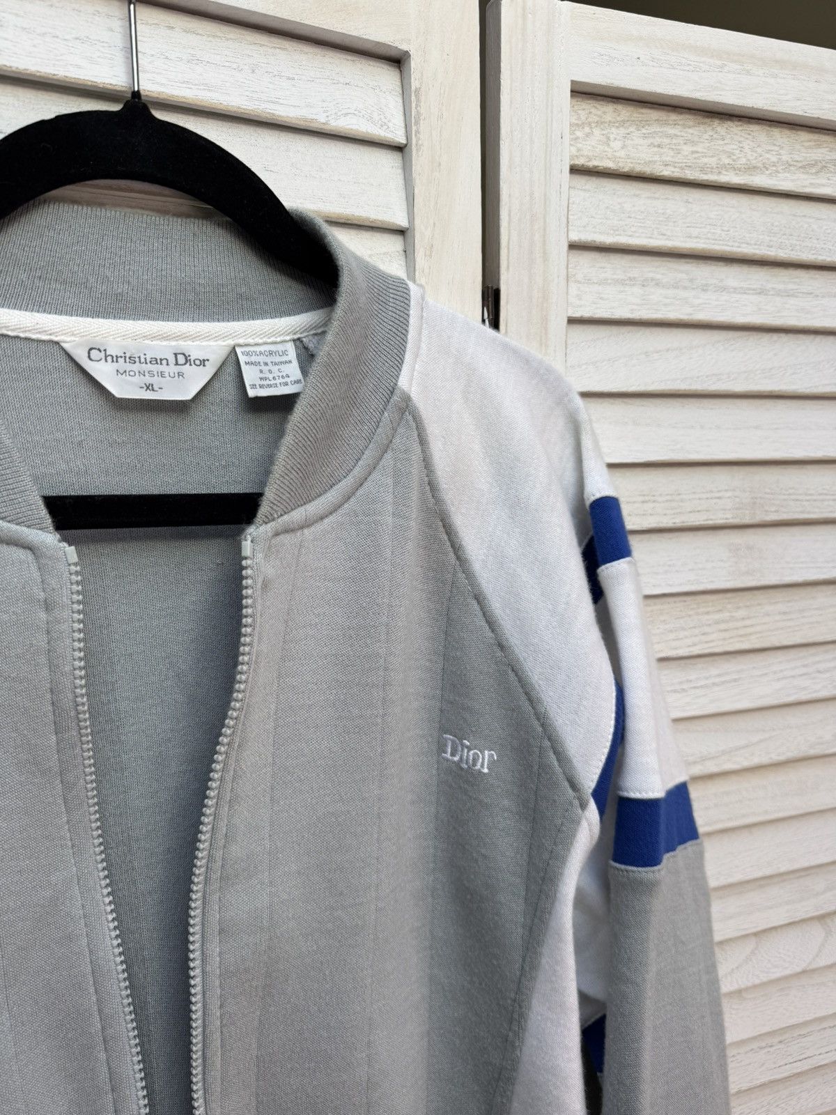 Dior Vintage Men’s Bomber Wool luxury Dior Sport Size US XL / EU 56 / 4 - 7 Thumbnail