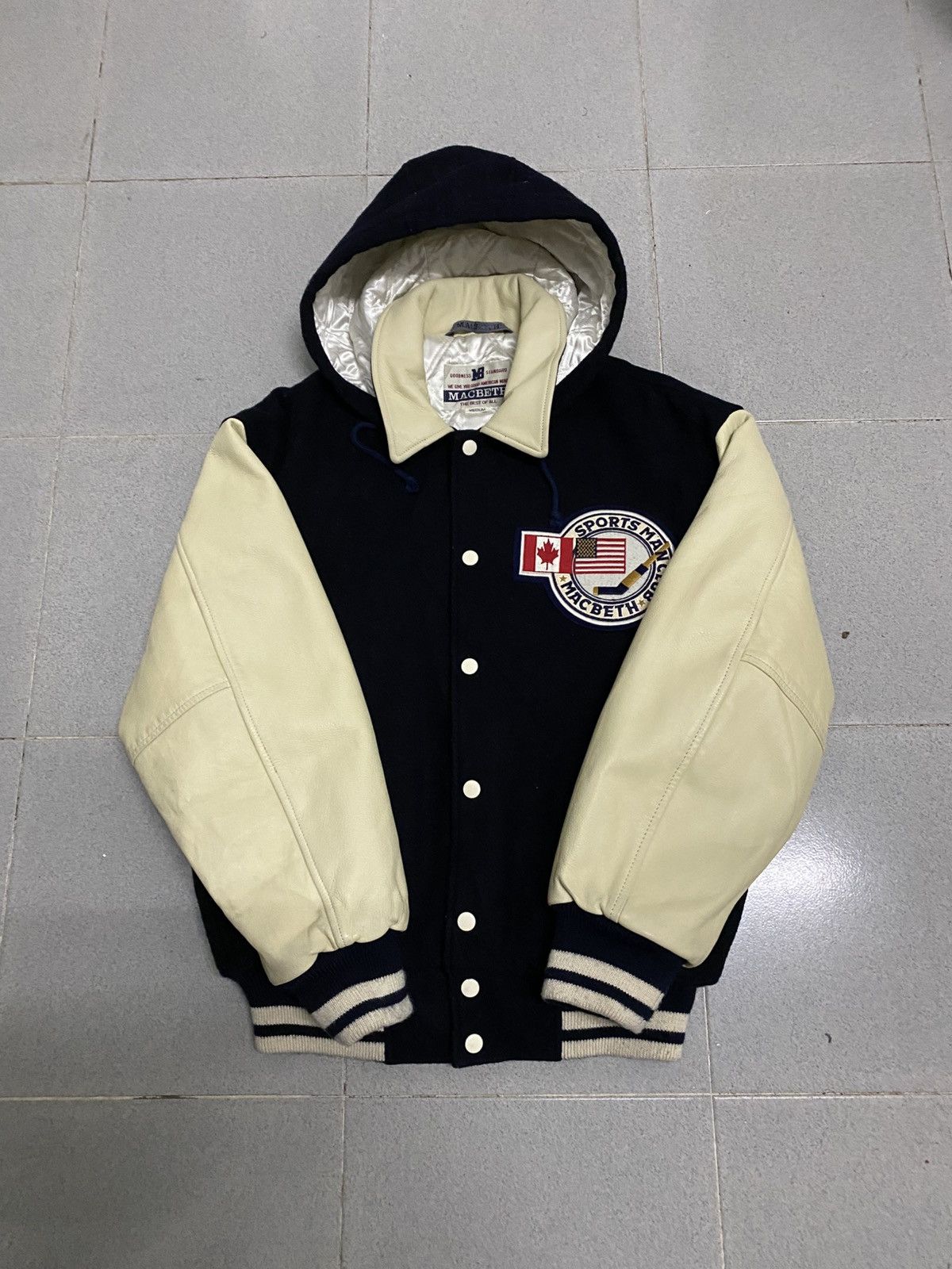 Macbeth Vintage Macbeth Sports Man Varsity Jacket Size US M / EU 48-50 / 2 - 6 Thumbnail