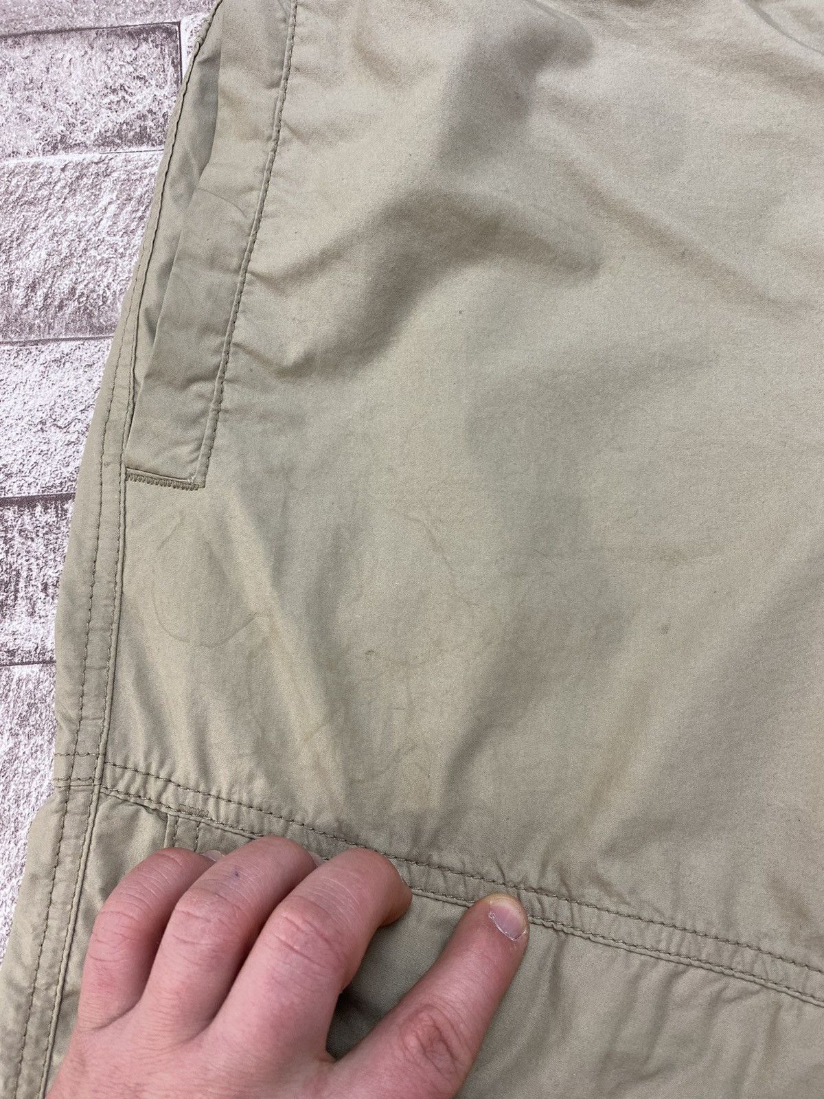 Nike × Vintage Vintage Nike Cargo Y2k Beige ATHLETIC Dept ATHDPT L Size US 36 / EU 52 - 7 Thumbnail