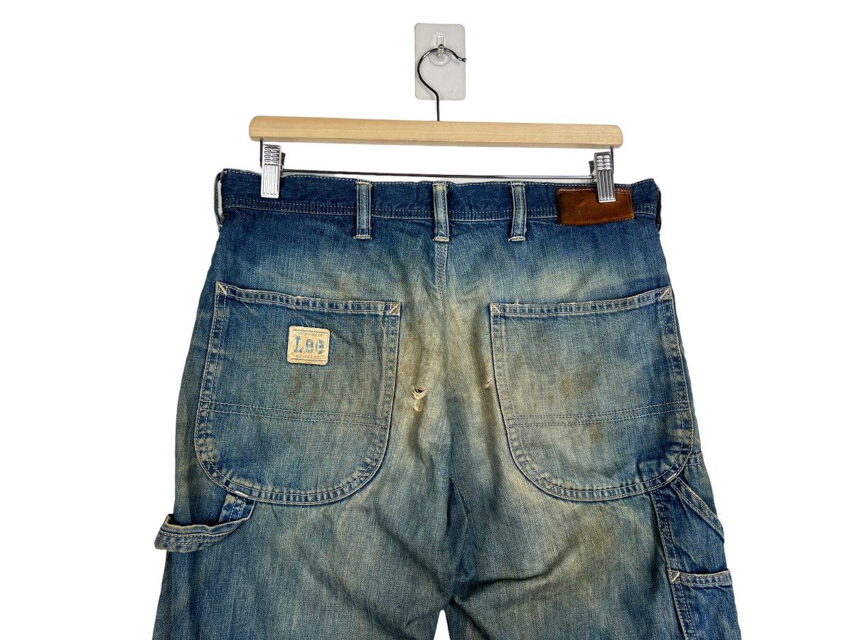Lee × Vintage 🔥 VINTAGE LEE UNION MADE WORKS DENIM Size US 32 / EU 48 - 8 Thumbnail