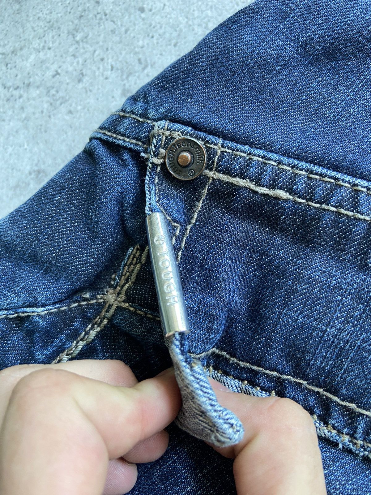 Japanese Brand Tough Jeansmith Japanese Distressed Denim Jeans Size US 34 / EU 50 - 11 Thumbnail