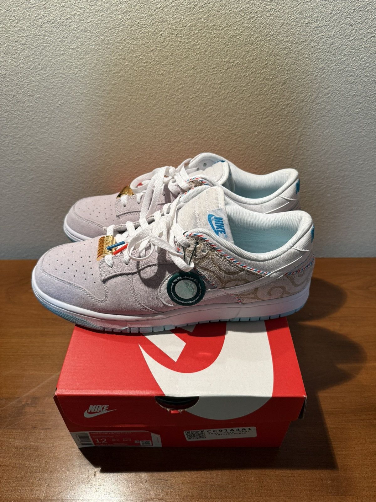 Nike Nike Dunk Low Barbershop Size US 12 / EU 45 - 2 Thumbnail