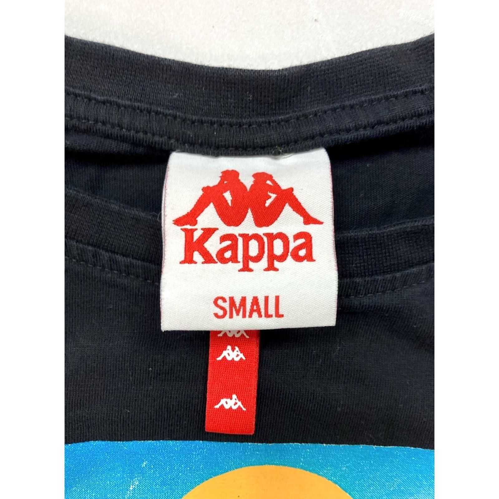 Kappa Kappa Surf Bicycle Art Graphic T-shirt Women Small Black Short Sleeve Shirt Size S / US 4 / IT 40 - 4 Thumbnail