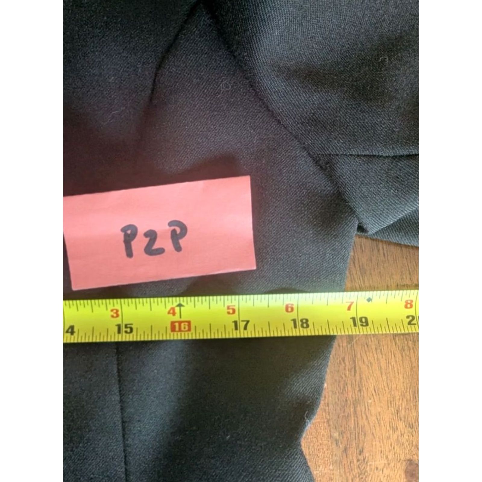 Vintage VINTAGE Sag Harbor Petite Black Wool Blazer Jacket 8P Zip Front Blazer Womens Clothing Black 8P Fashion Size M / US 6-8 / IT 42-44 - 6 Thumbnail