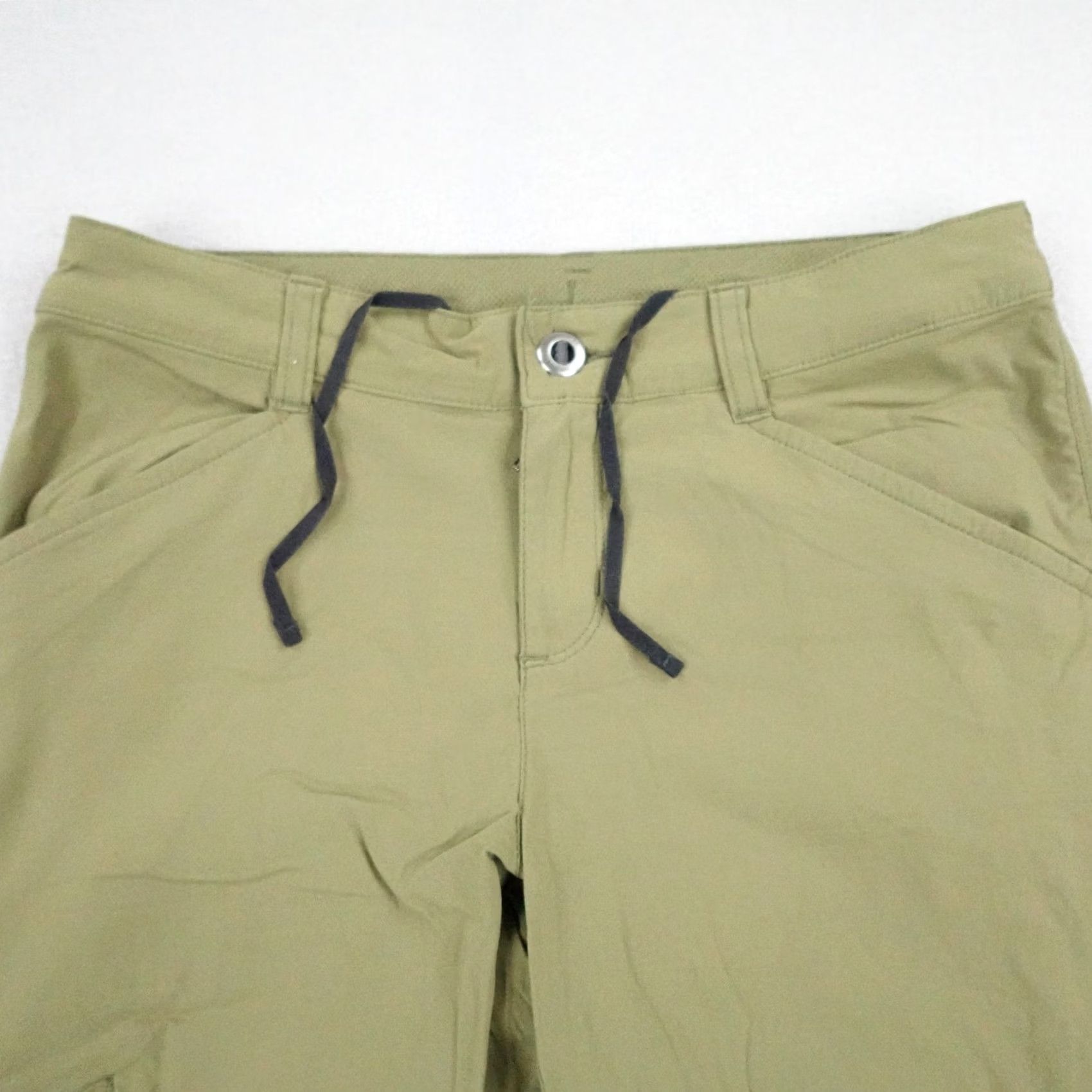 Patagonia Patagonia Pants Womens 0 Green Quandary Hiking Cargo Trail Lightweight Stretch Size 25" / US 0 / IT 36 - 2 Thumbnail