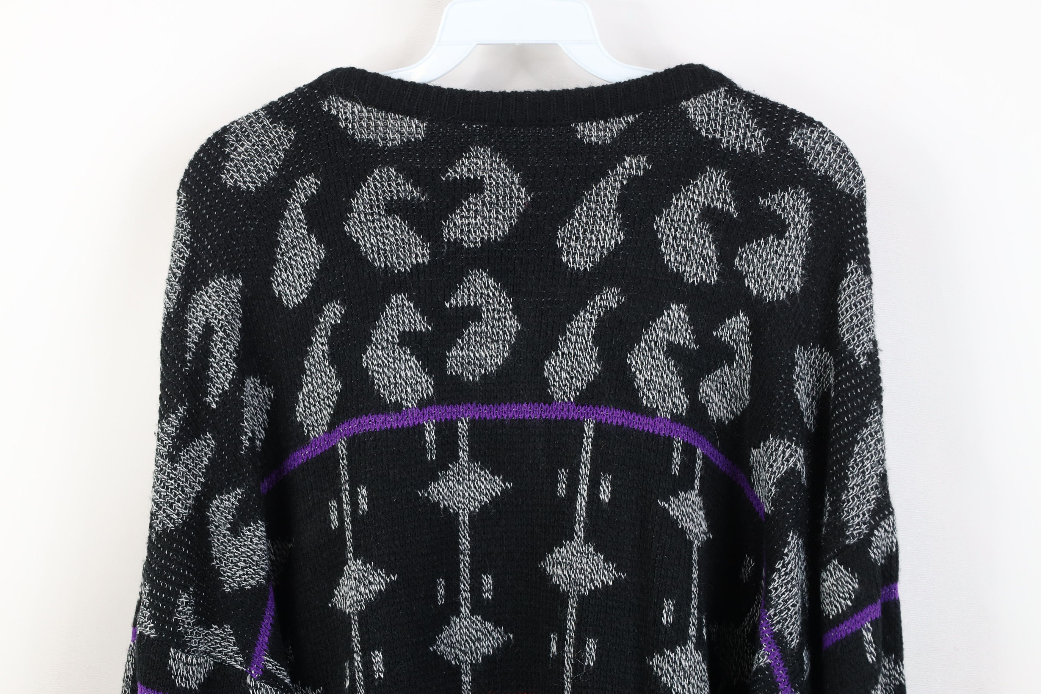 Playboy Vintage 80s 90s Playboy Style Ed Bassmaster Knit Sweater USA Size US M / EU 48-50 / 2 - 8 Thumbnail