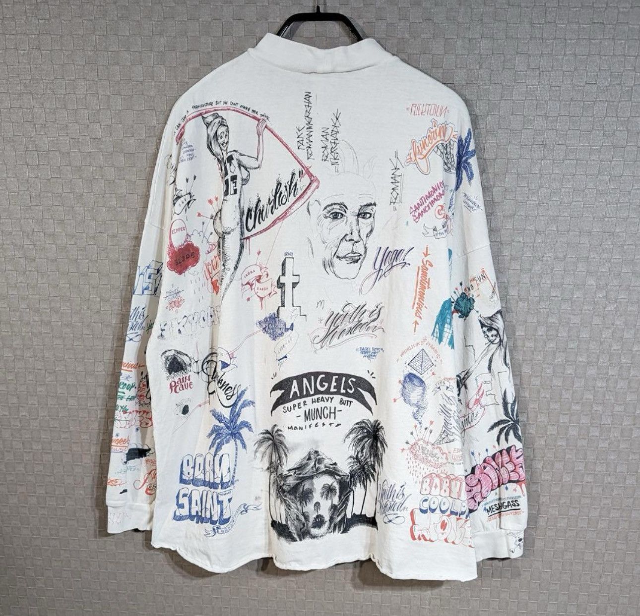 Born X Raised × READYMADE × Saint Michael Saint Michael BORN X RAISED L/S TEE Size US XL / EU 56 / 4 - 2 Thumbnail