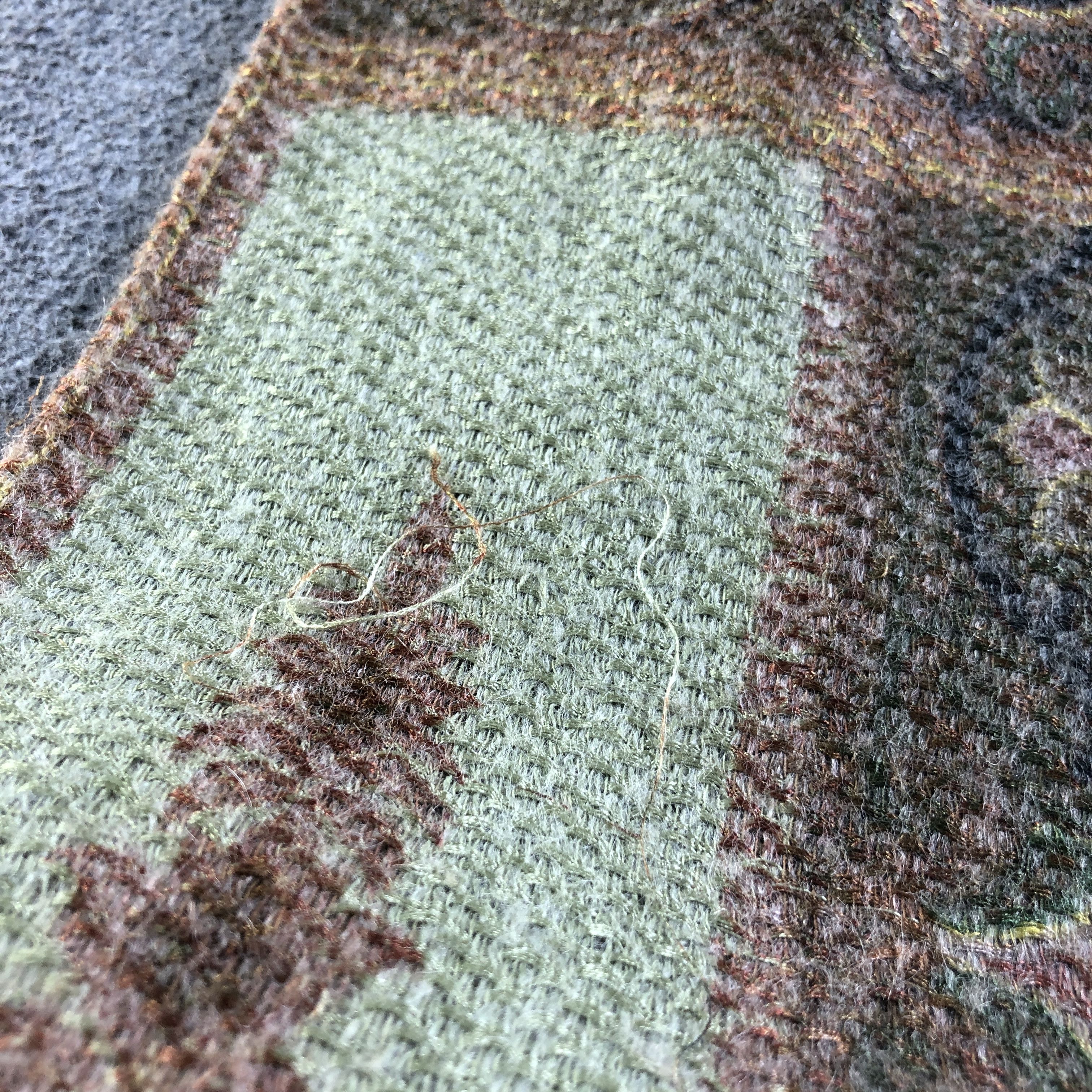 Etro Etro Silk/Mohair Scarf Muffler Neckwear Stole V2667 Size ONE SIZE - 11 Thumbnail