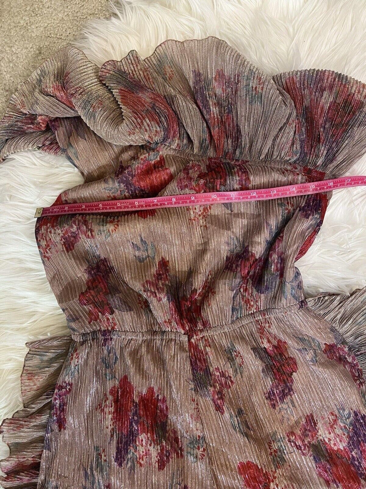 REVOLVE Michael Costello REVOLVE Floral Romper size S light mauve Size 28" / US 6 / IT 42 - 5 Thumbnail
