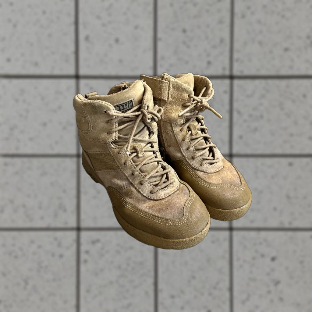 Vintage 511 Tactical Boots! advance low side zip. Coyote. Mens 6.5. Size US 7 / EU 40 - 1 Thumbnail