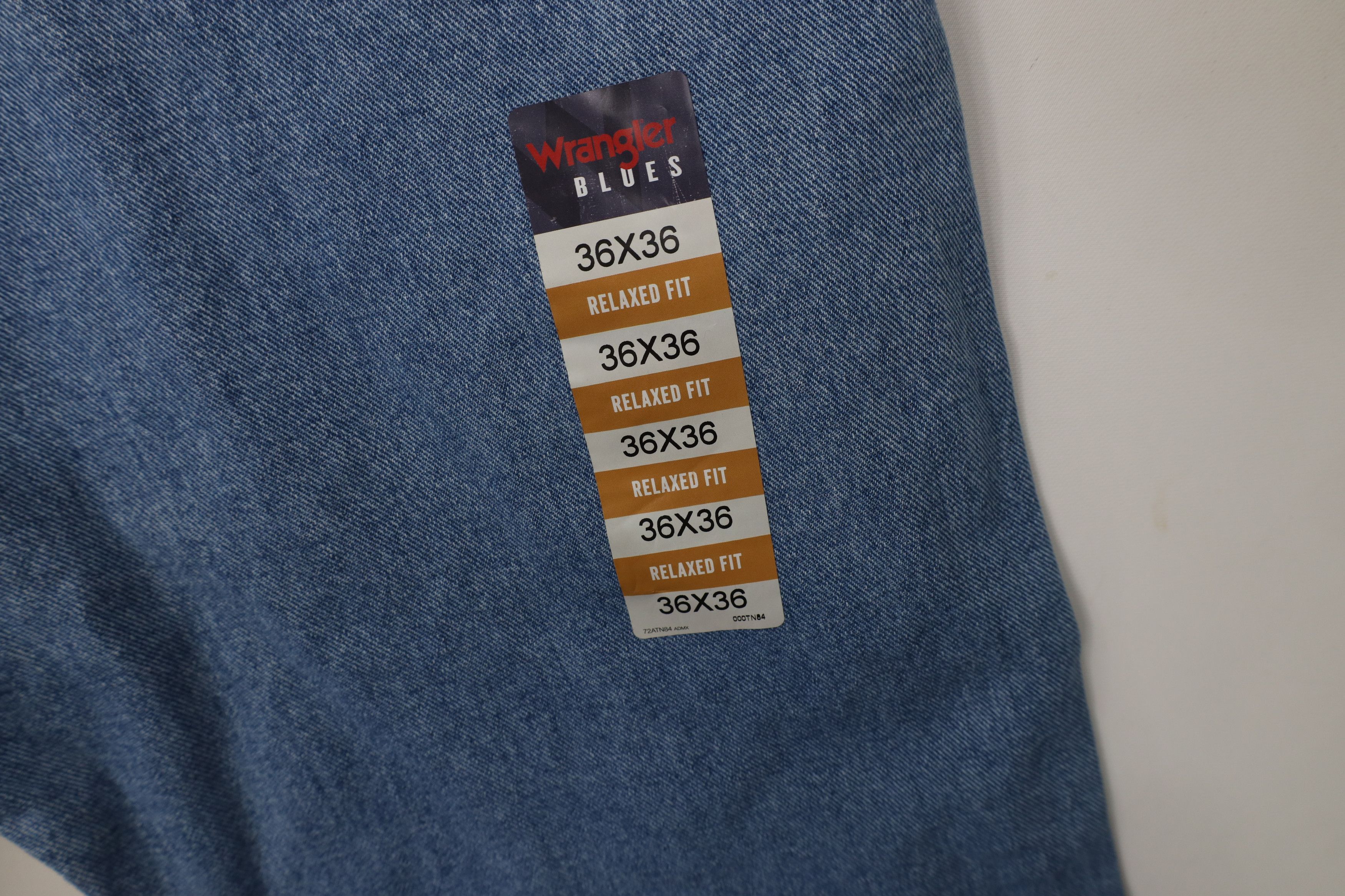Deadstock Y2K Wrangler Fit Western Bootcut Denim Jeans Blue