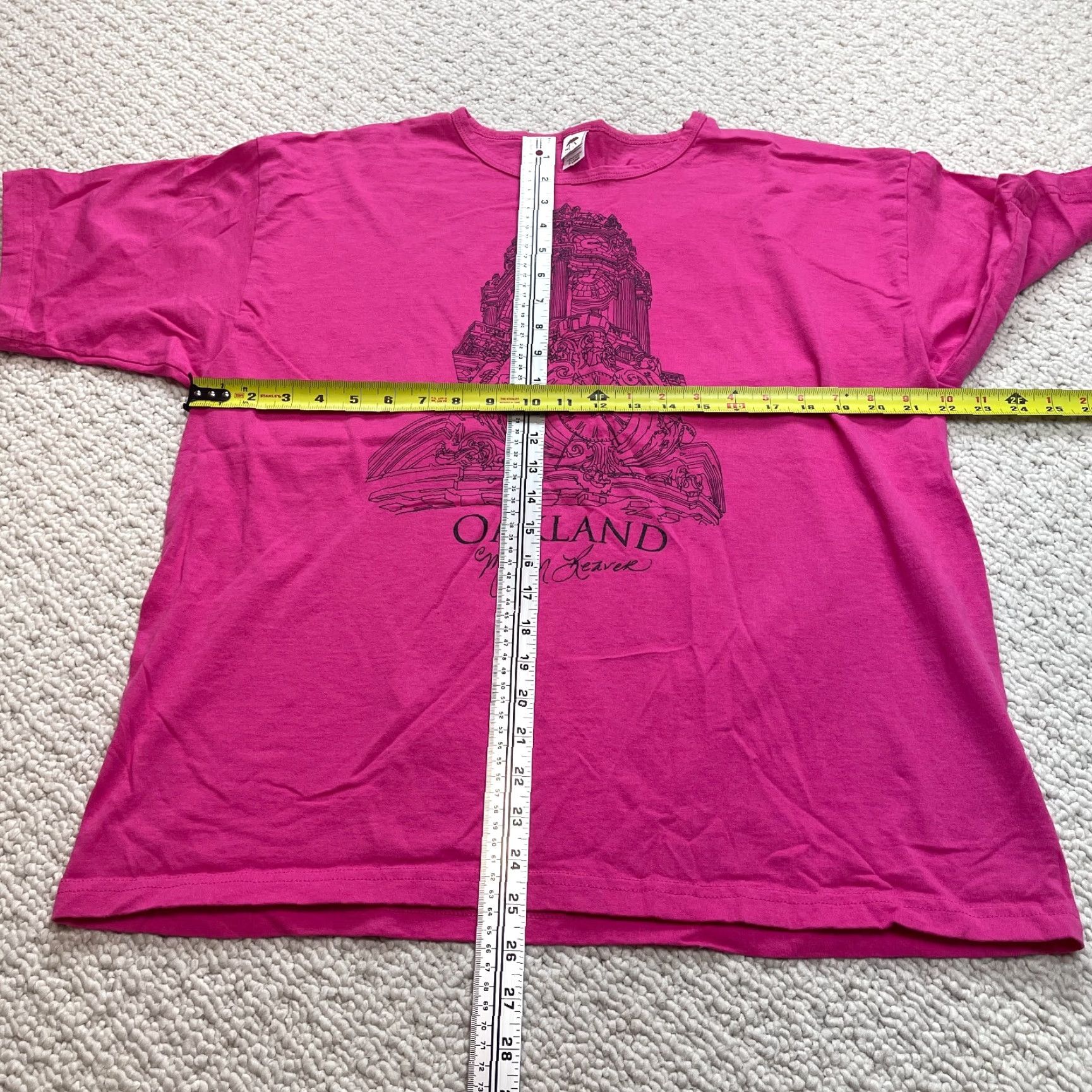 Vintage Sun International Shirt Adult XL Pink Cotton Short Sleeve Crew Neck T-Shirt Women Casual Size XL / US 12-14 / IT 48-50 - 6 Thumbnail