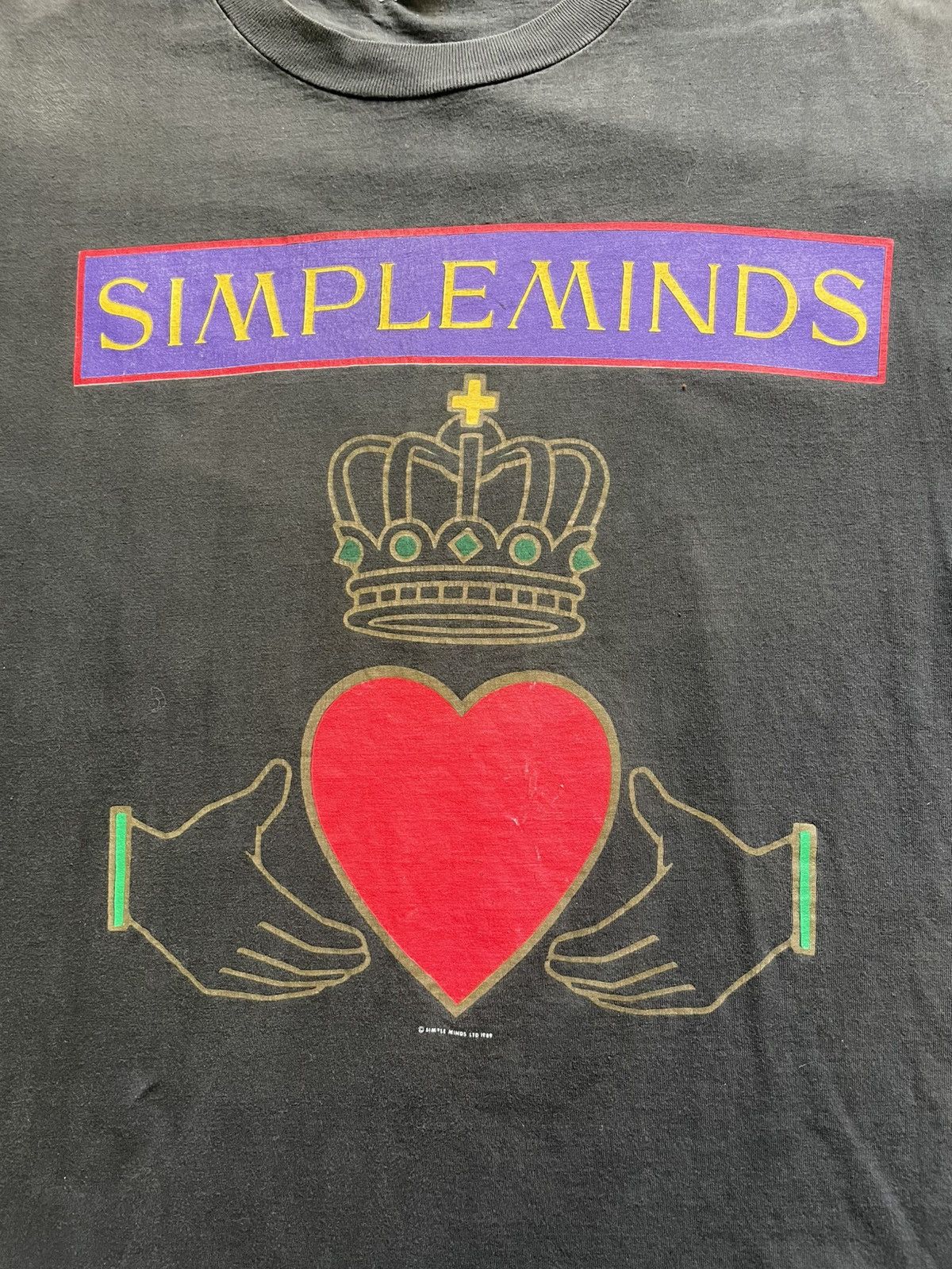Band Tees × Vintage 1989 Simple Minds European tour Single Stitch graphic shirt Size US L / EU 52-54 / 3 - 7 Thumbnail