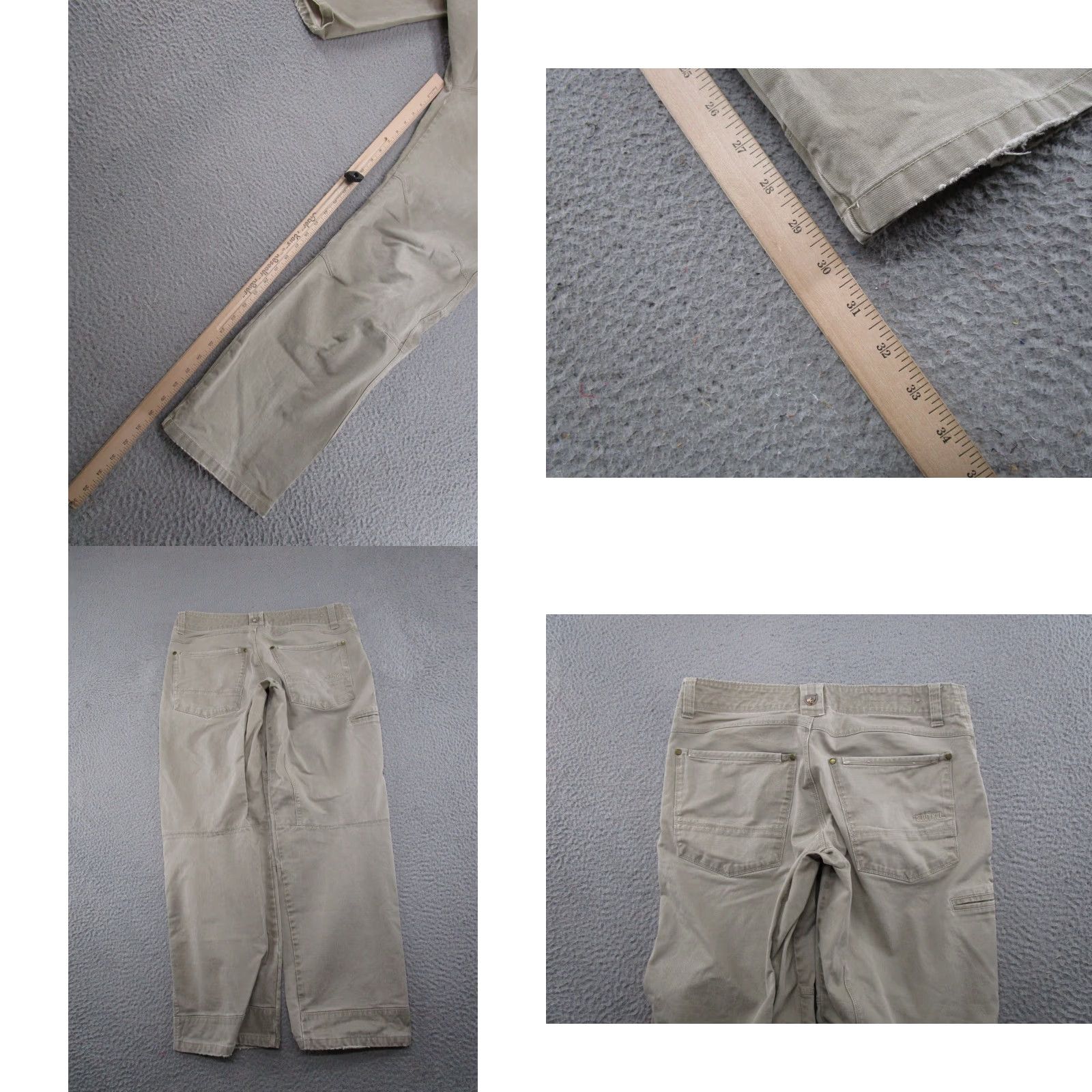 Vintage Kuhl Rydr Crag Series Beige Men’s Pants 34x30 Hiking Outdoors Vintage No Size US 34 / EU 50 - 9 Thumbnail