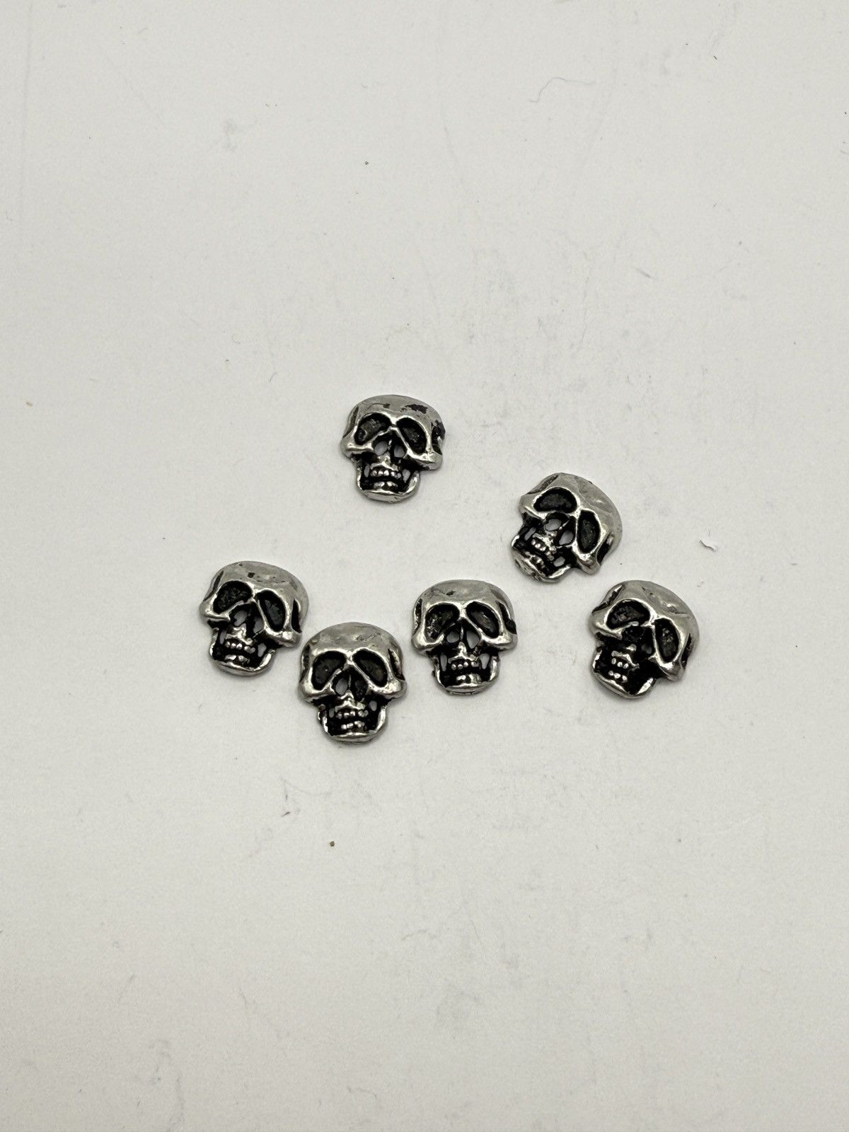 Seditionaries Alchemy England 90s Skull Charms biker/goth chrome erd Size ONE SIZE - 1 Thumbnail
