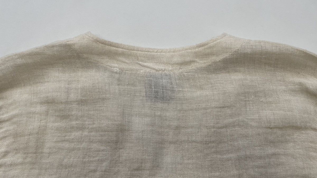 Our Legacy Raw White Rough Sack Linen Cardigan Size US M / EU 48-50 / 2 - 14 Thumbnail