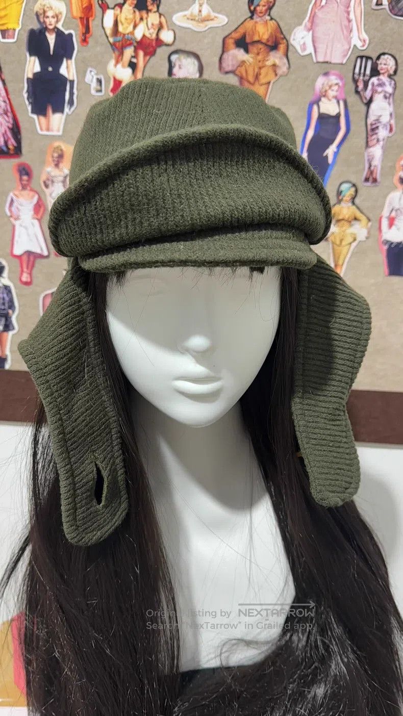 Vivienne Westwood Vivienne Westwood Military Green Hat Size ONE SIZE - 5 Thumbnail