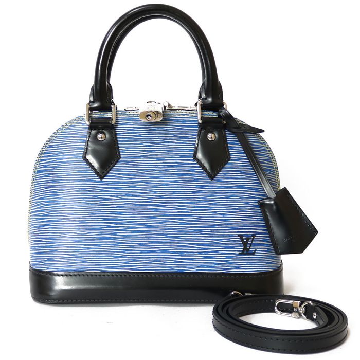 Louis Vuitton Alma Bb Blue Cloud EPI