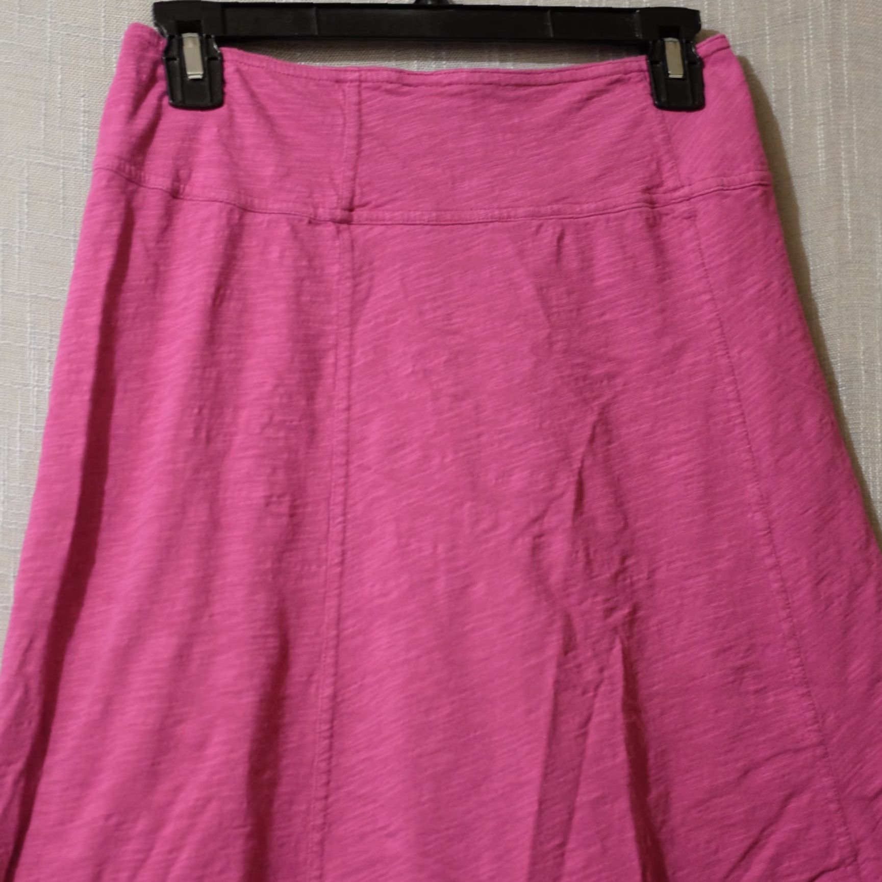 Prana PrAna Skirt Womens S Raspberry 100% Cotton Asymmetric Side A-Line #A13-3 Size 28" / US 6 / IT 42 - 2 Thumbnail