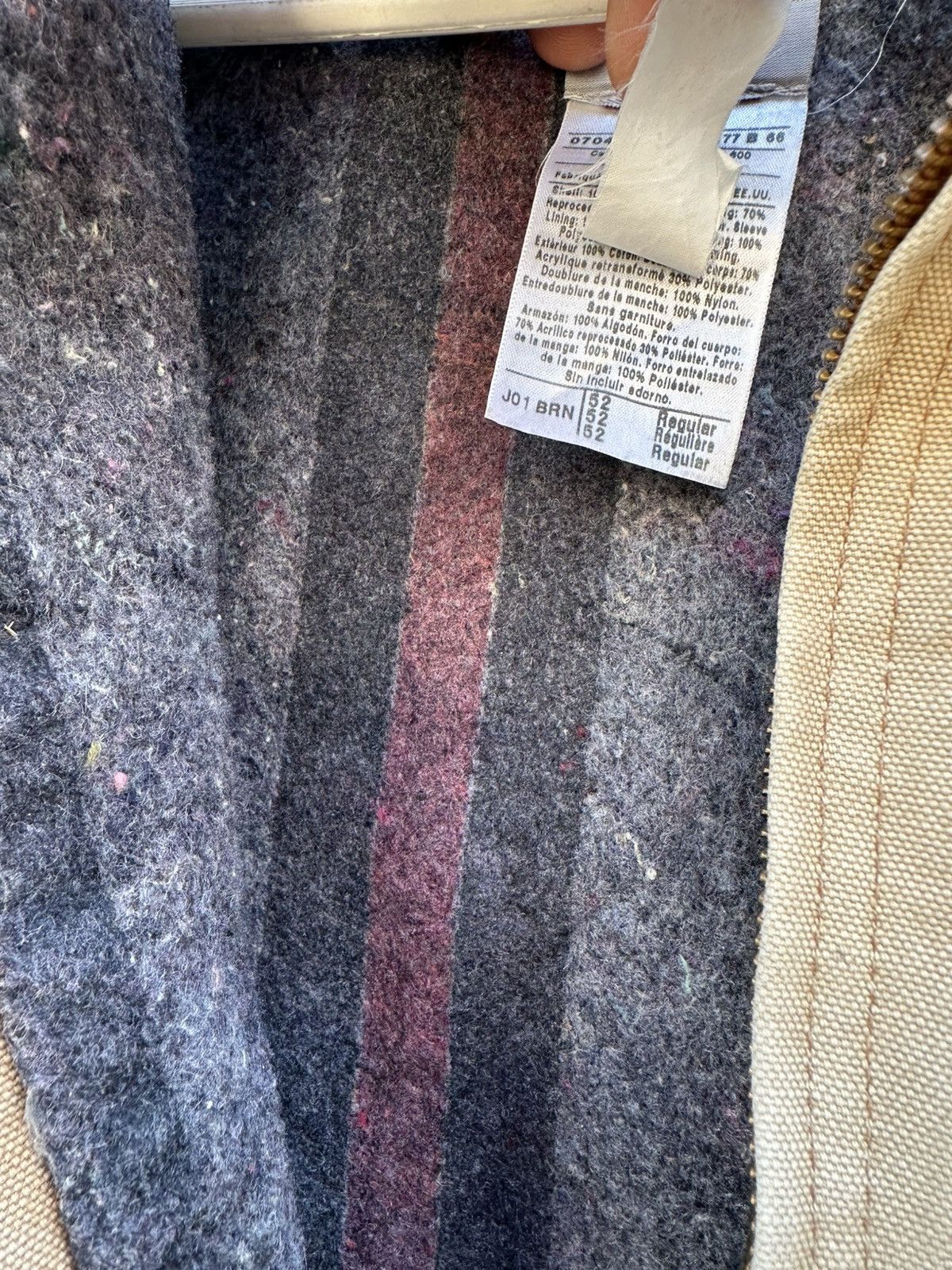 Carhartt × Vintage Vintage Carhartt Detroit jacket J01 BRN Size US XXL / EU 58 / 5 - 6 Thumbnail