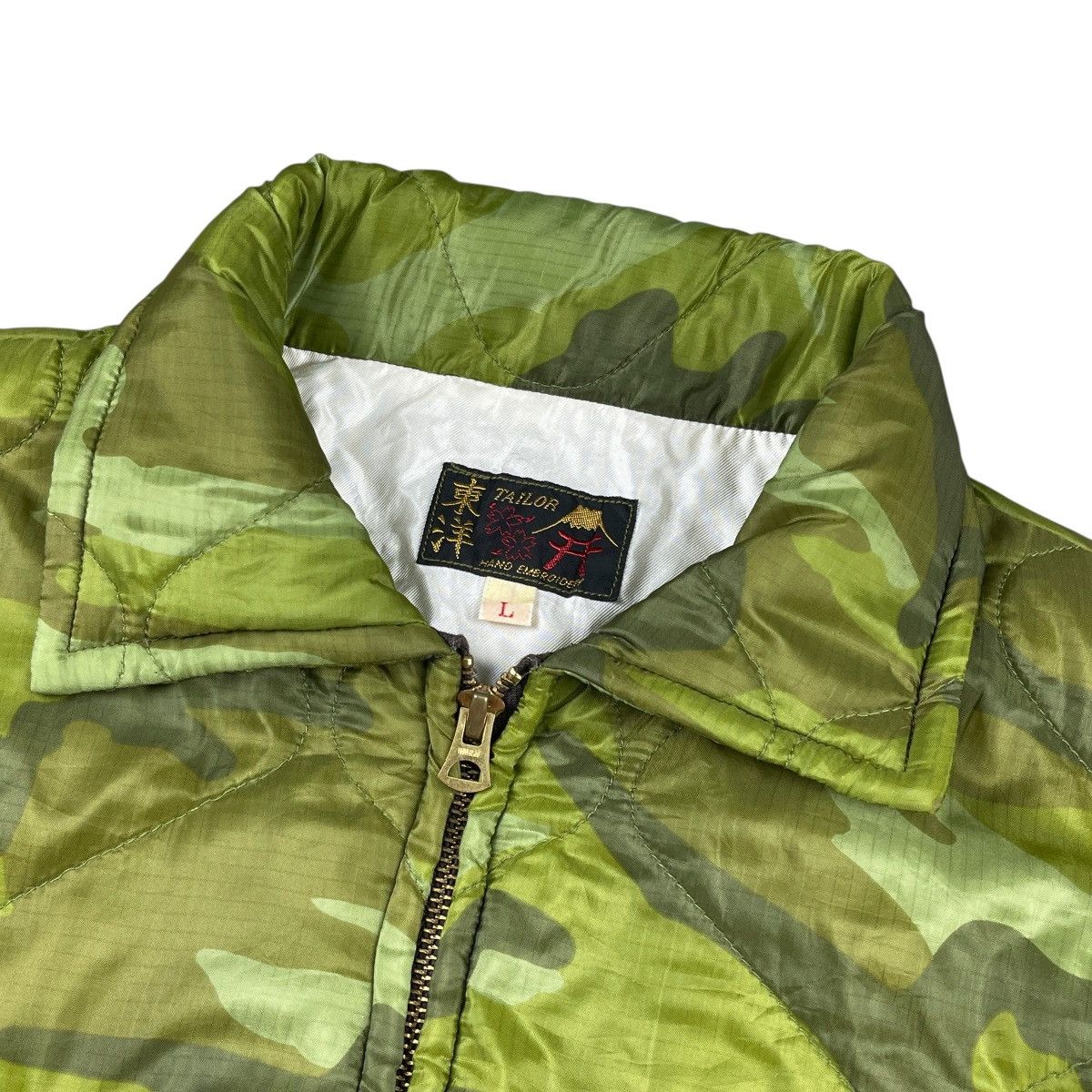 Toyo Enterprises TAILOR TOYO ENTERPRISE JACKET SOUVENIR SUKAJAN VIETNAM WAR Size US L / EU 52-54 / 3 - 3 Thumbnail