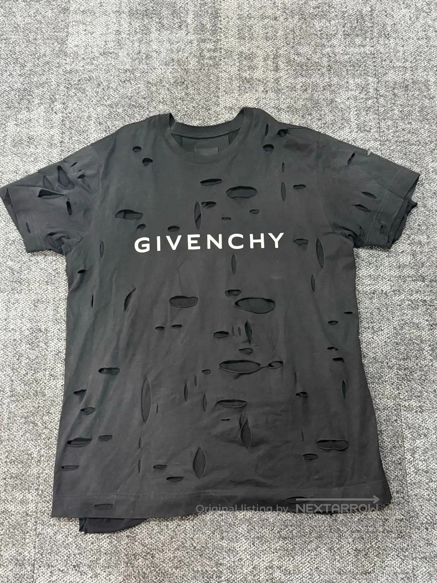 Givenchy Distressed Short-Sleeve T-Shirt S.