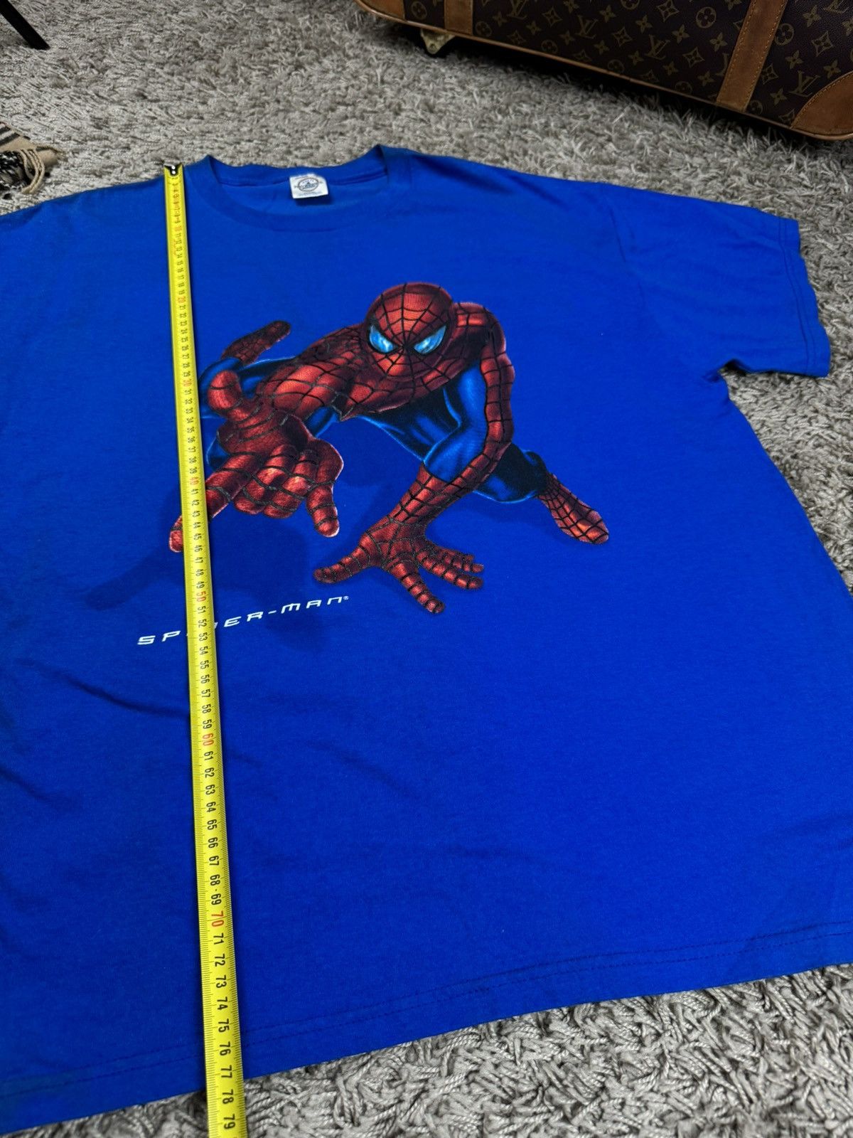 Vintage Vintage movie t shirt Spider Man USA original casual item Size US XL / EU 56 / 4 - 5 Thumbnail
