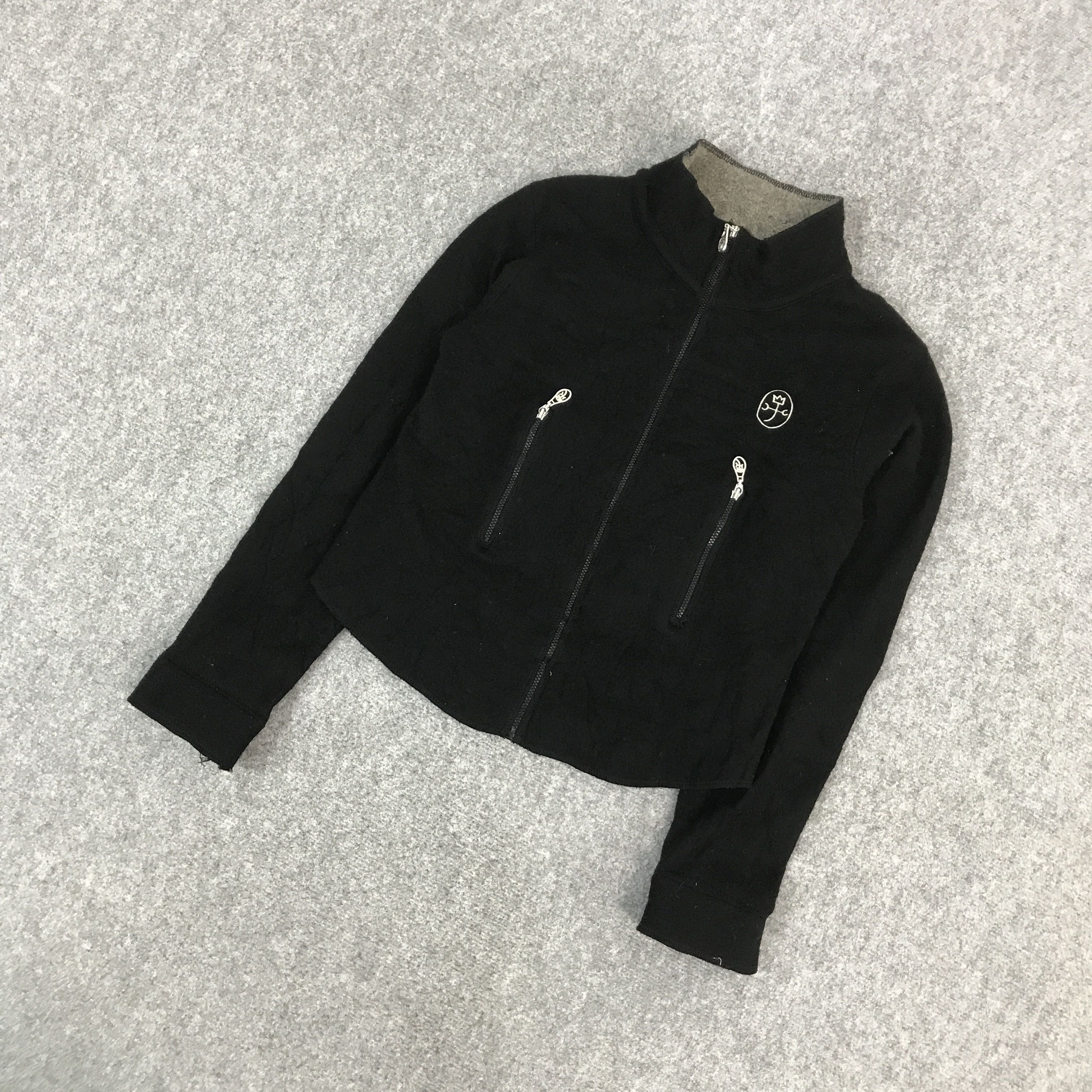 Jean Charles De Castelbajac CASTELBAJAC WOOL CROPPED JACKET Size US M / EU 48-50 / 2 - 5 Thumbnail
