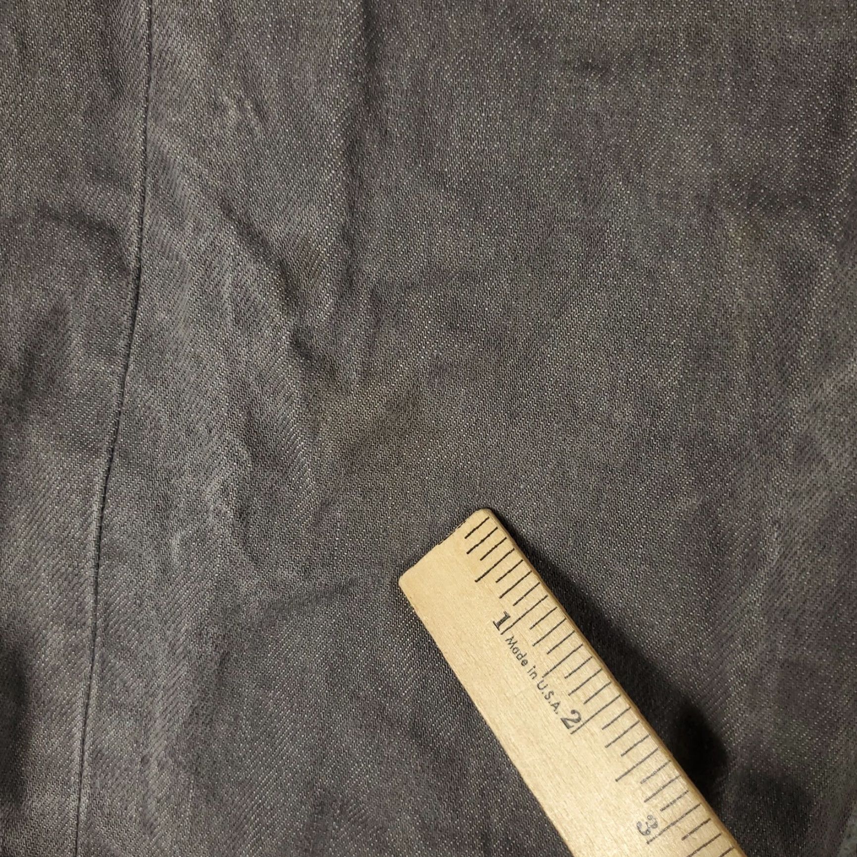 Levi's Levis 501 Jeans Mens Gray Straight Leg Size 38x28 Cotton Denim Pants Size US 38 / EU 54 - 3 Thumbnail