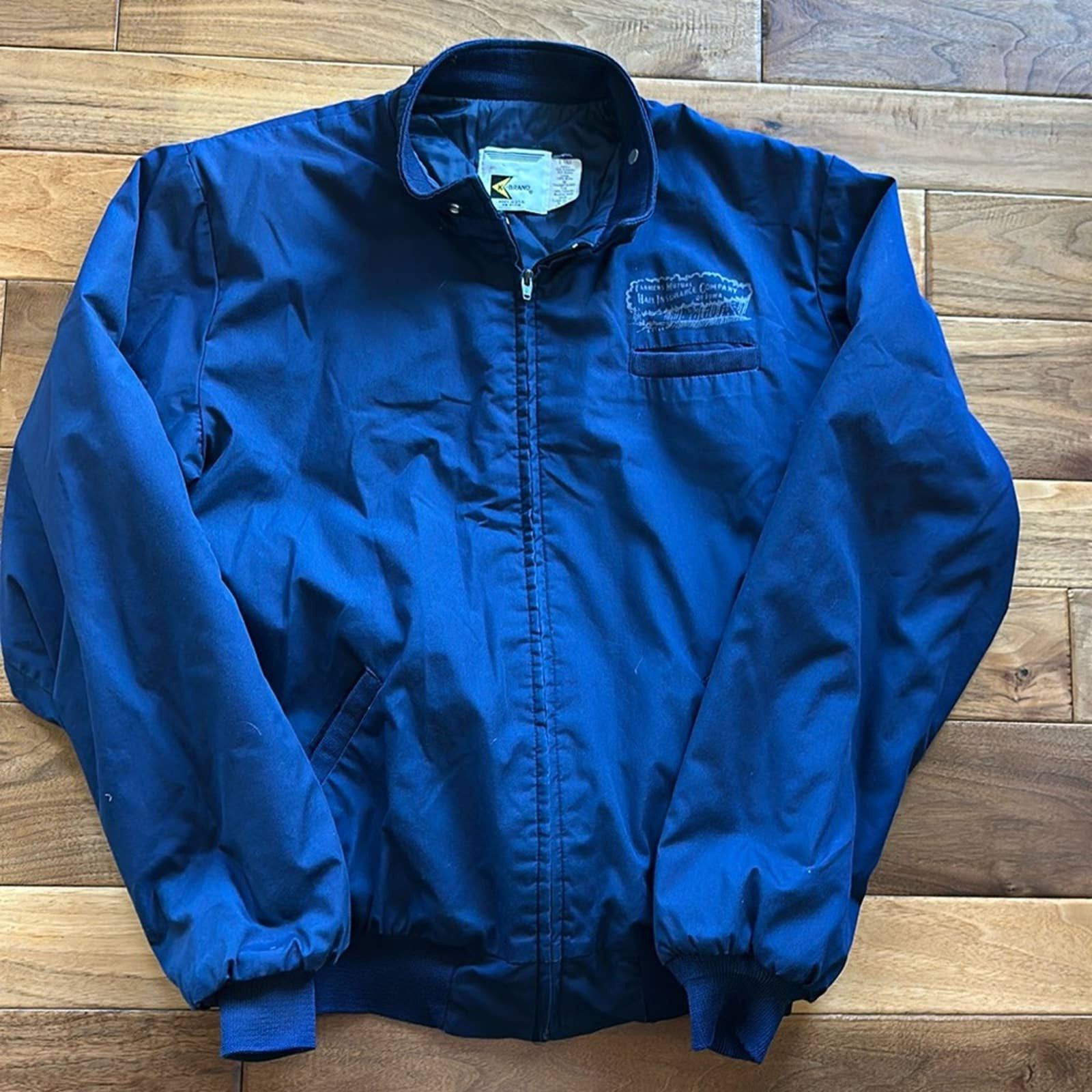 Vintage Vtg Kmart car bomber jacket with quilted lining | Grailed