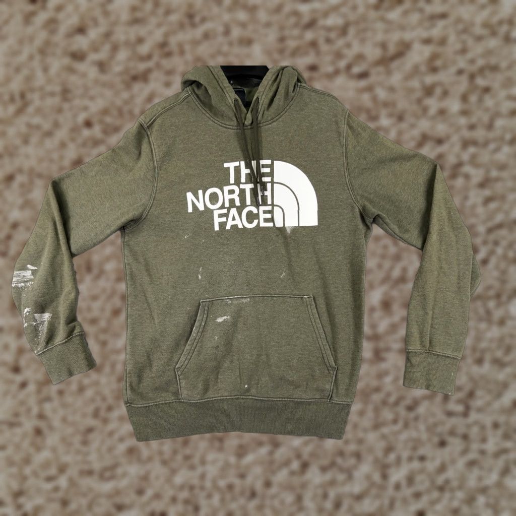 The North Face The North Face Hoodie Men M Green Pullover Pocket Cotton Blend Read Size US M / EU 48-50 / 2 - 1 Thumbnail