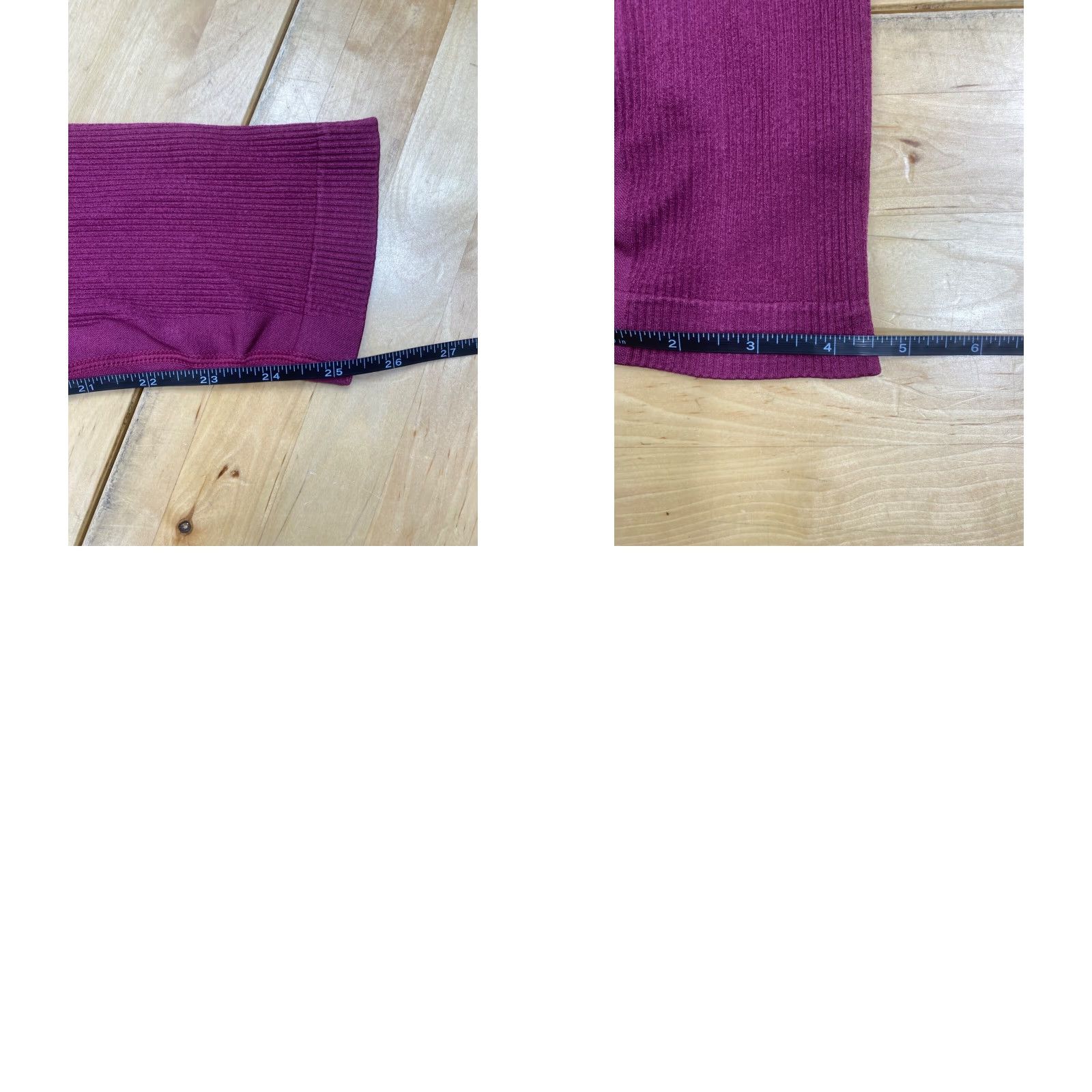 Vintage ROXY Leggings Womens XS Purple Casual Activewear Gym Yoga Beach #8111 Size 26" / US 2 / IT 38 - 8 Thumbnail