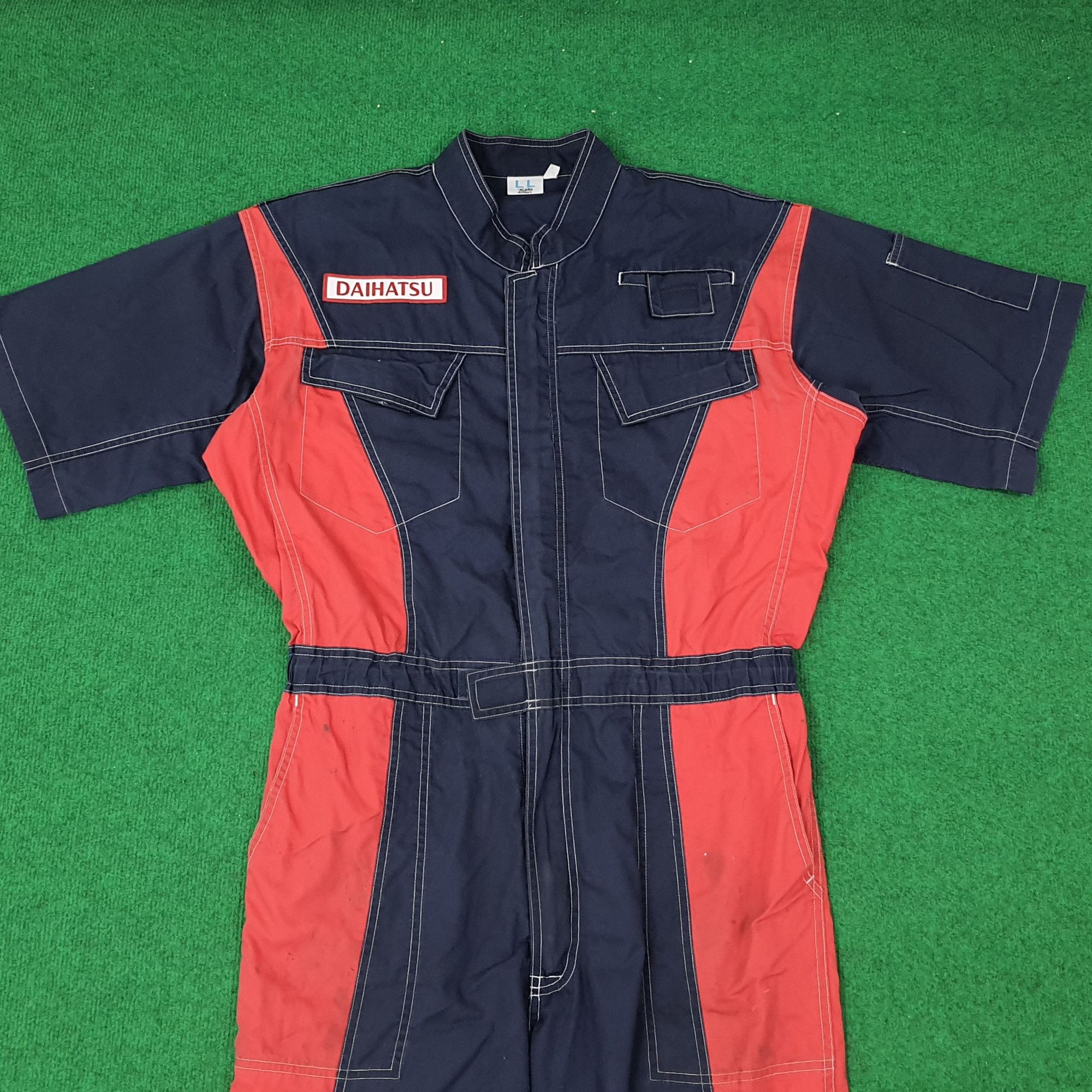 Vintage Vintage DAIHATSU Japan Motorsports Racing Coverall C232N25 Size US L / EU 52-54 / 3 - 3 Thumbnail