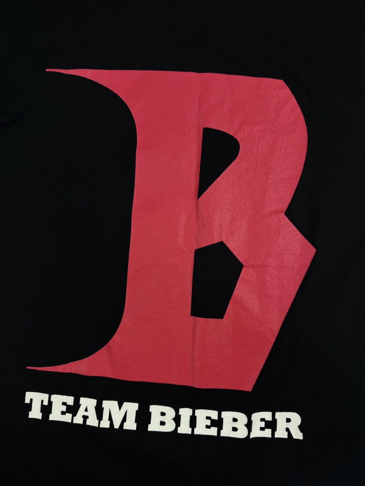 Divided × H&M × Justin Bieber Justin Bieber Team Divided by H&M Short Sleeve Black T-Shirt Size XS / US 0-2 / IT 36-38 - 4 Thumbnail