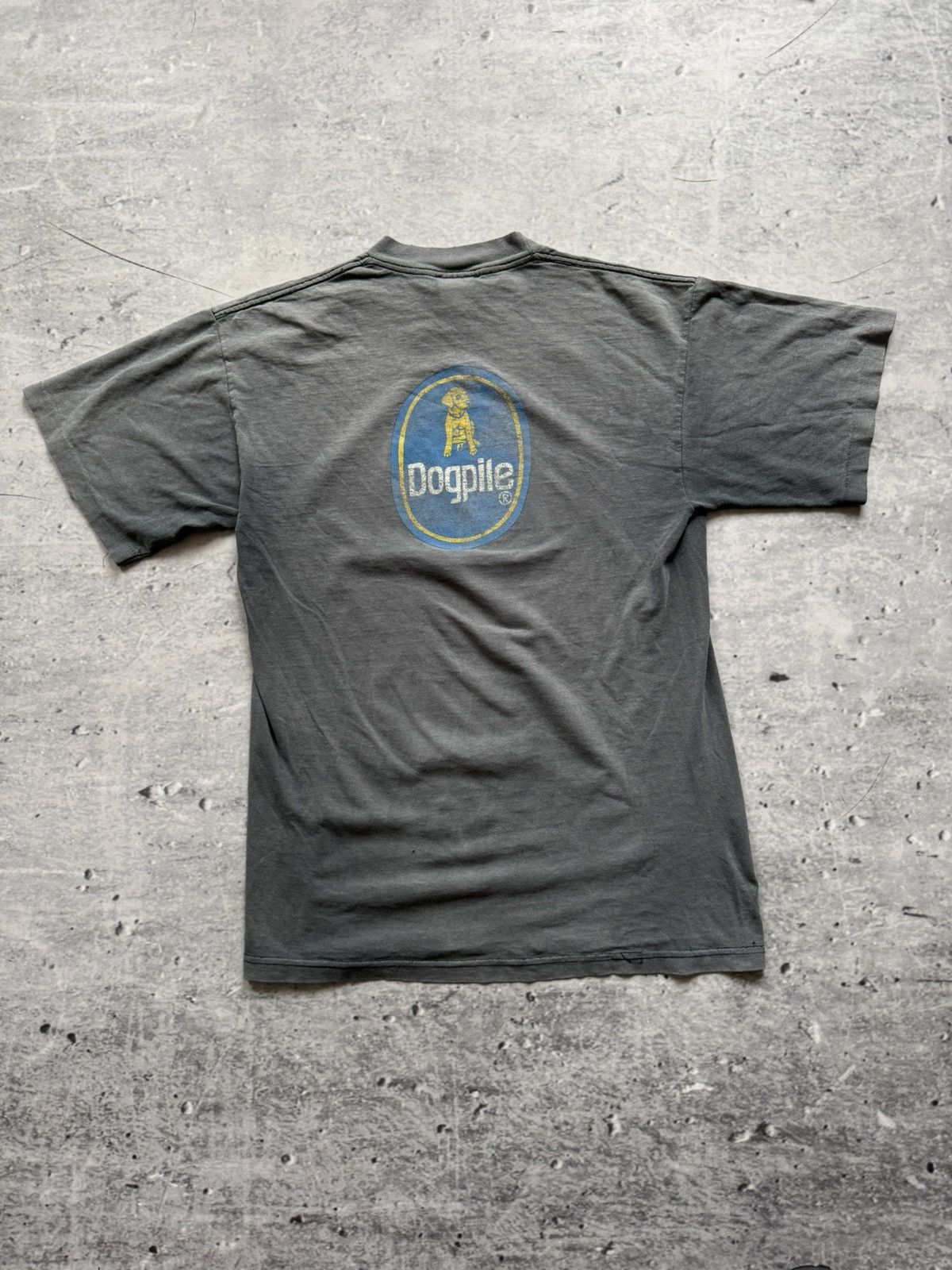 Vintage Vintage Dogpile big logo tee 90s Size US L / EU 52-54 / 3 - 4 Thumbnail